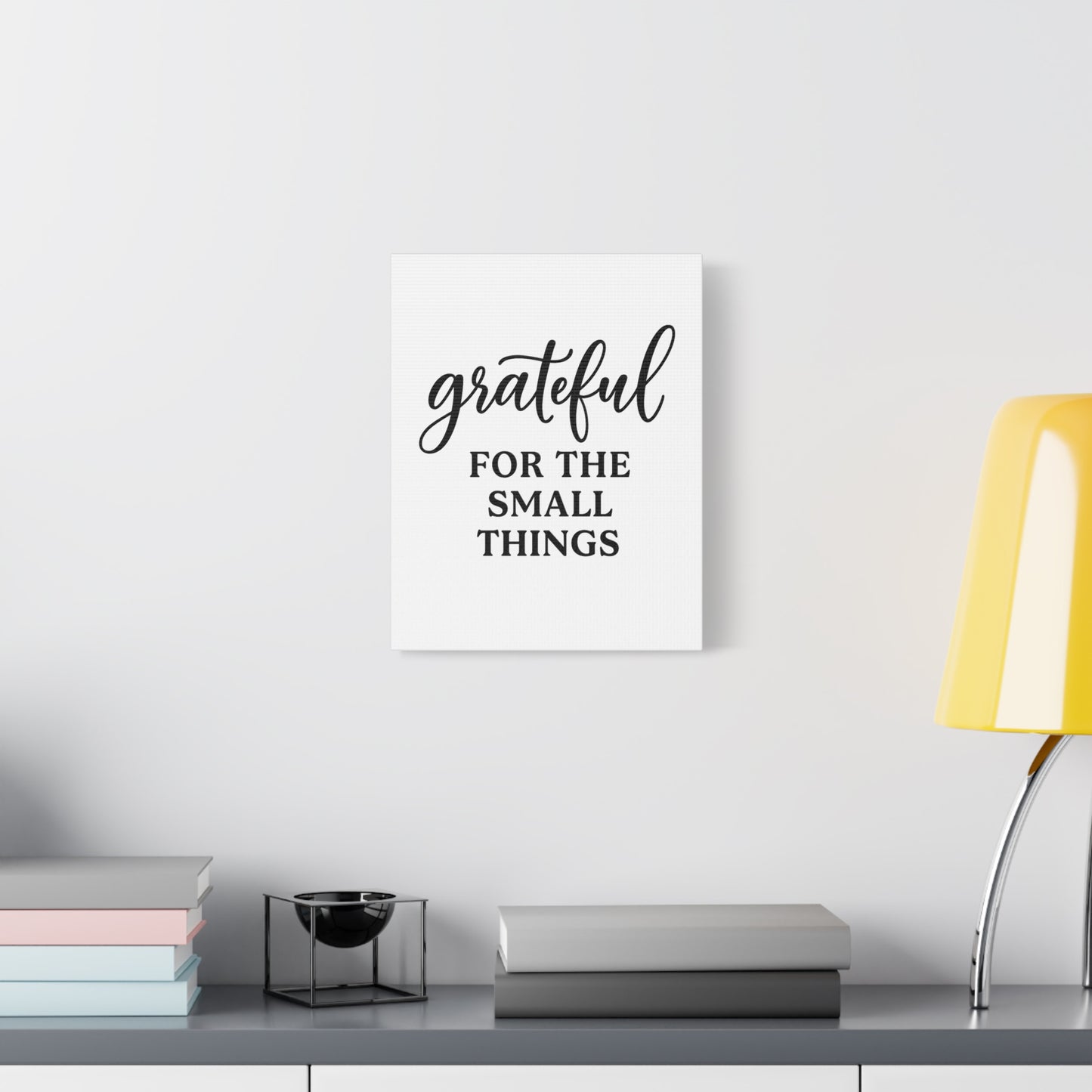 Grateful Wall Art | Inspirational Christian Home Decor-Matte Canvas, Stretched, 1.25"