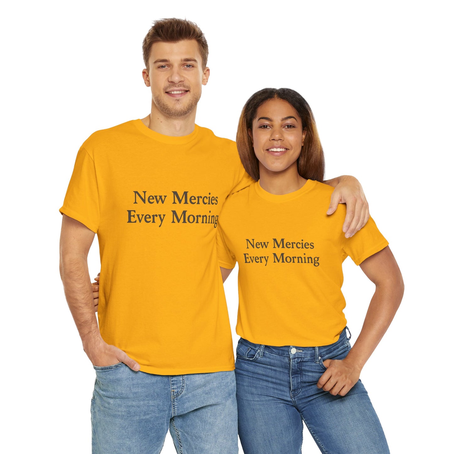 New Mercies Every Morning T-Shirt – Christian Faith Unisex Tee