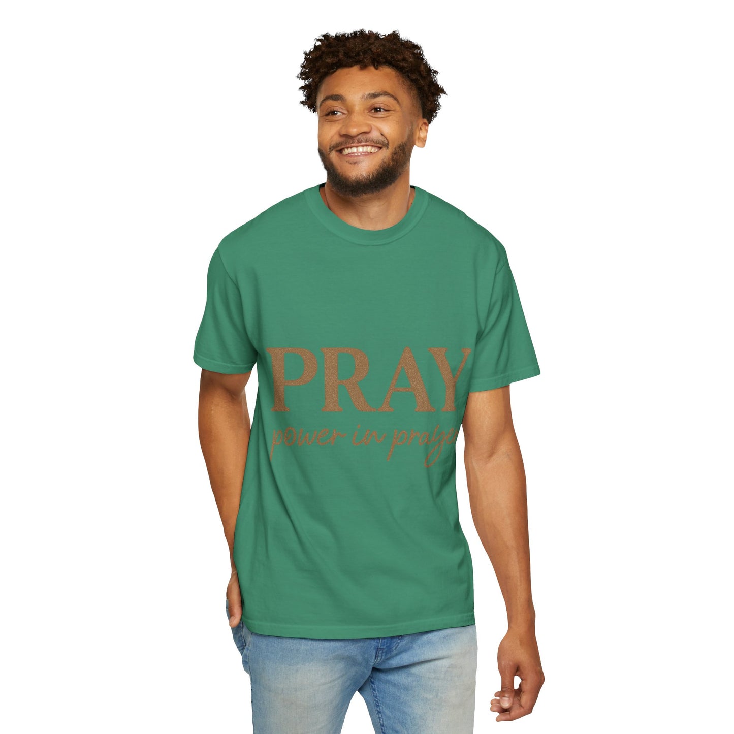 Pray Unisex T-Shirt – Minimal Christian Faith Tee