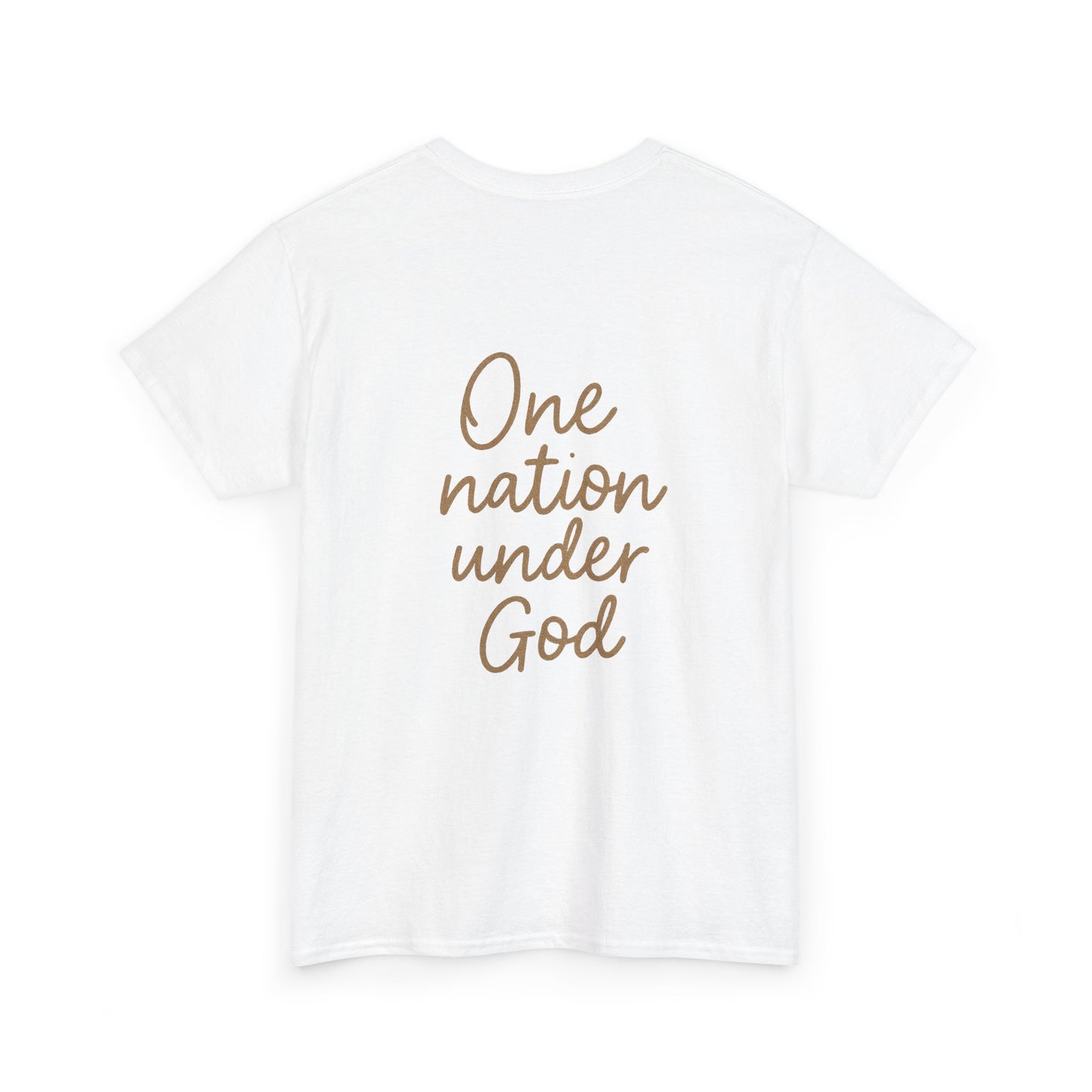 One Nation Under God T-Shirt – Patriotic Christian Unisex Tee