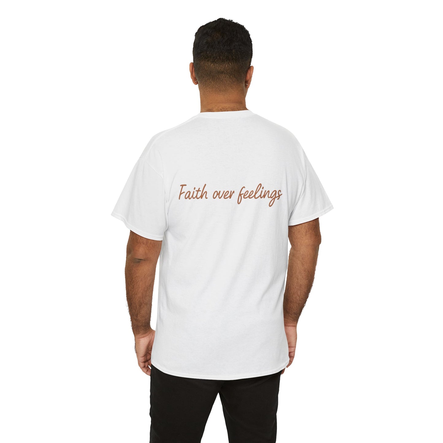 Faith Over Feelings T-Shirt – Bold Christian Unisex Tee