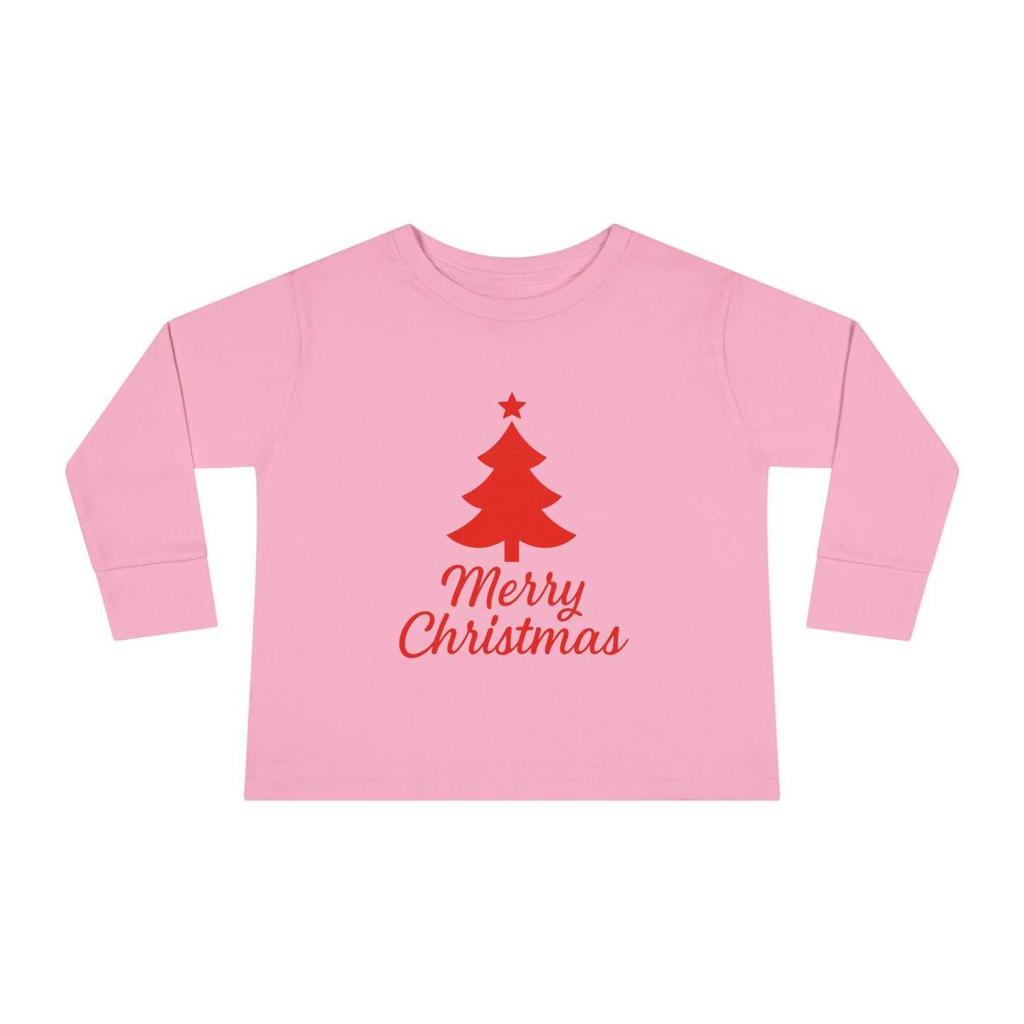 Toddler Christmas Tree Long Sleeve Tee