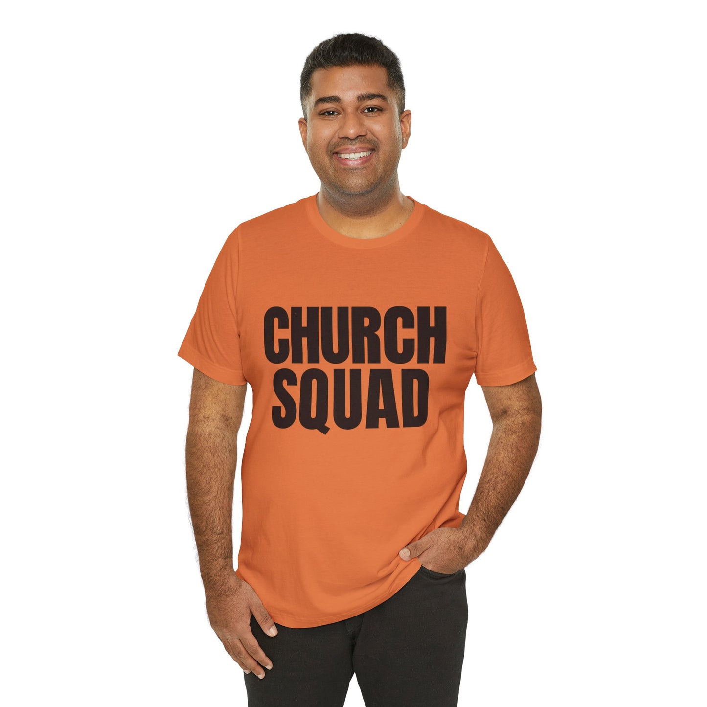 Church Squad Unisex Tee, Christian Apparel, Group Outing Shirt, Faith-Based Gift, Church Events Clothing