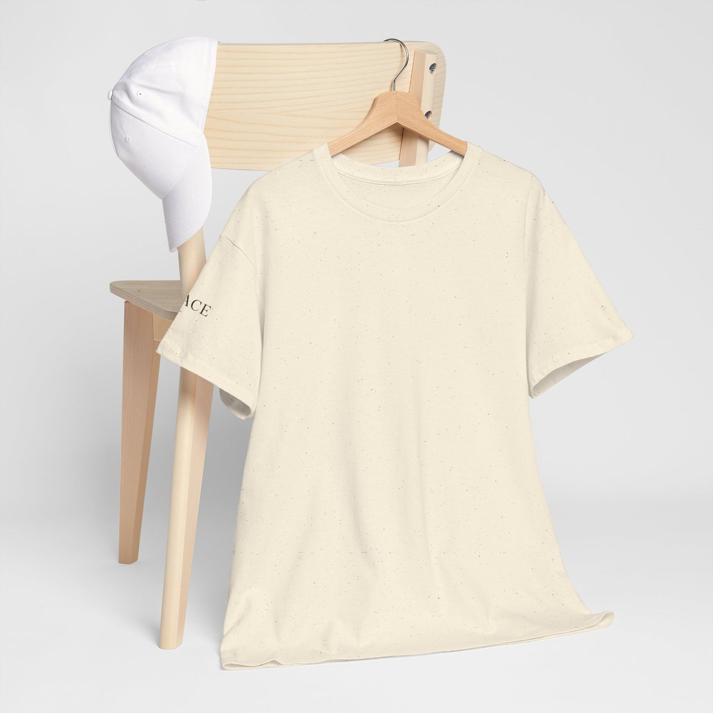 Grace Cross Sleeve Unisex Heavy Cotton T-Shirt | Faith Apparel