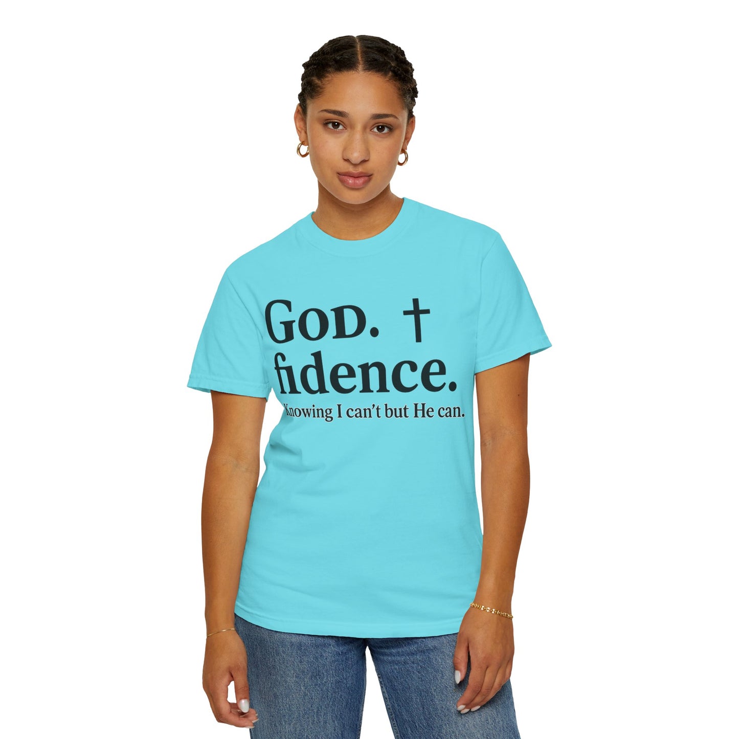 God.fidence Christian T-Shirt | Faith Over Fear Unisex Tee