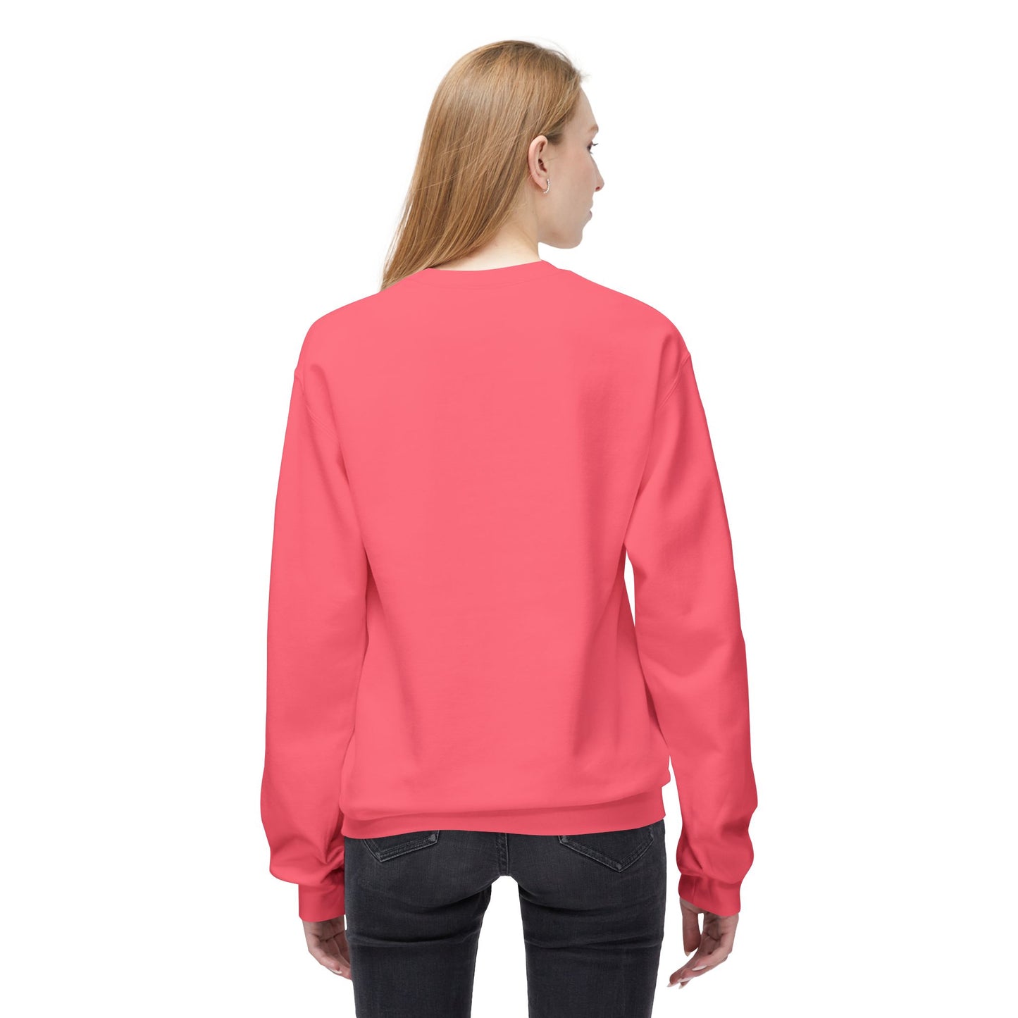 Faith-Inspired Fleece Crewneck Sweatshirt, Unisex Sweatshirt, Inspirational Gift, Cozy Layer, Casual Wear, Motivational Apparel