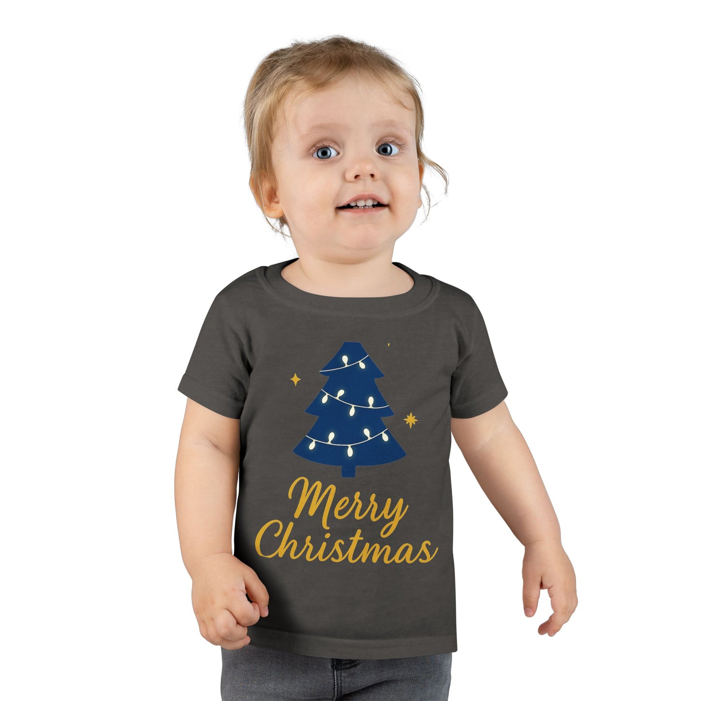 Merry Christmas Toddler T-Shirt – Christian Holiday Tee for Little Ones