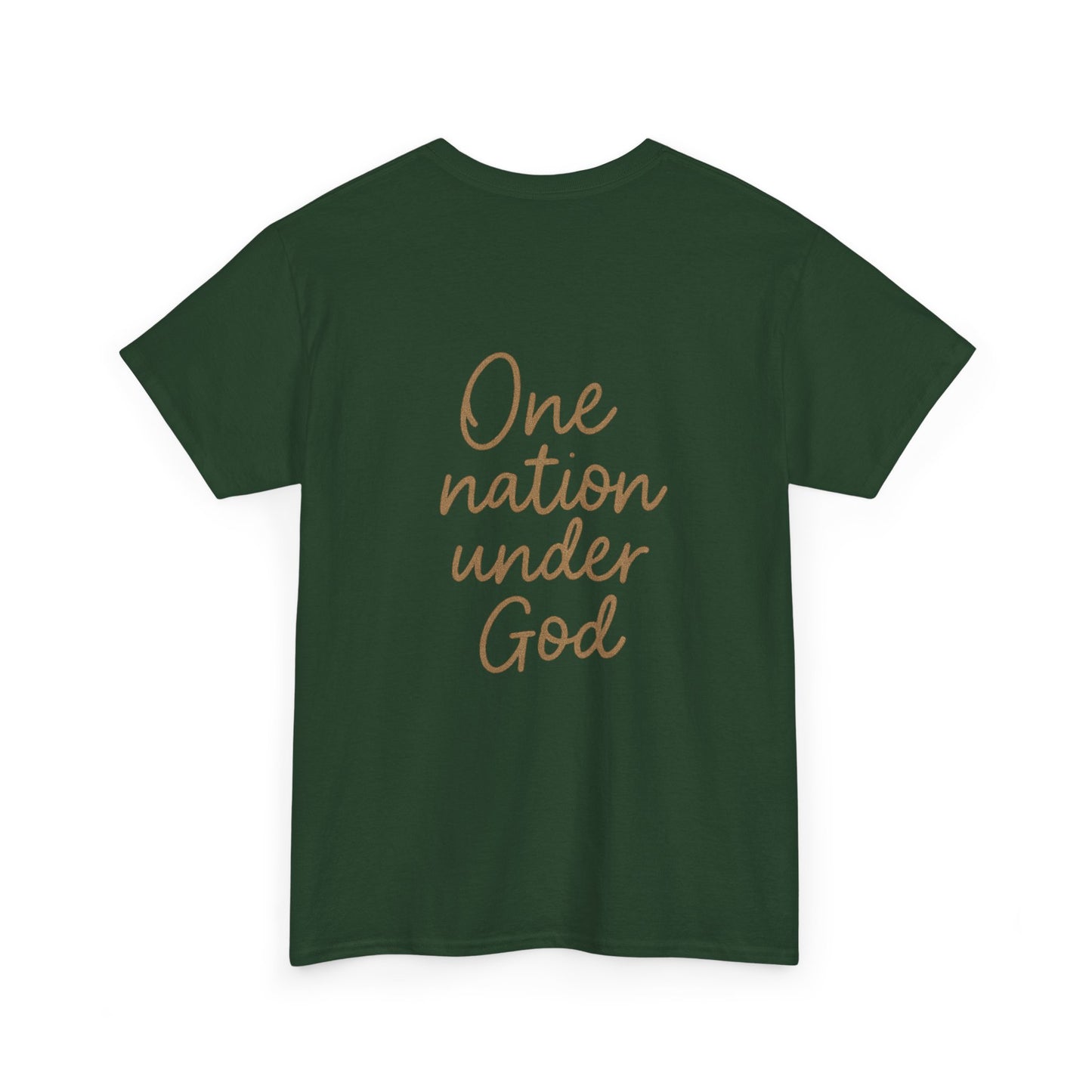 One Nation Under God T-Shirt – Patriotic Christian Unisex Tee
