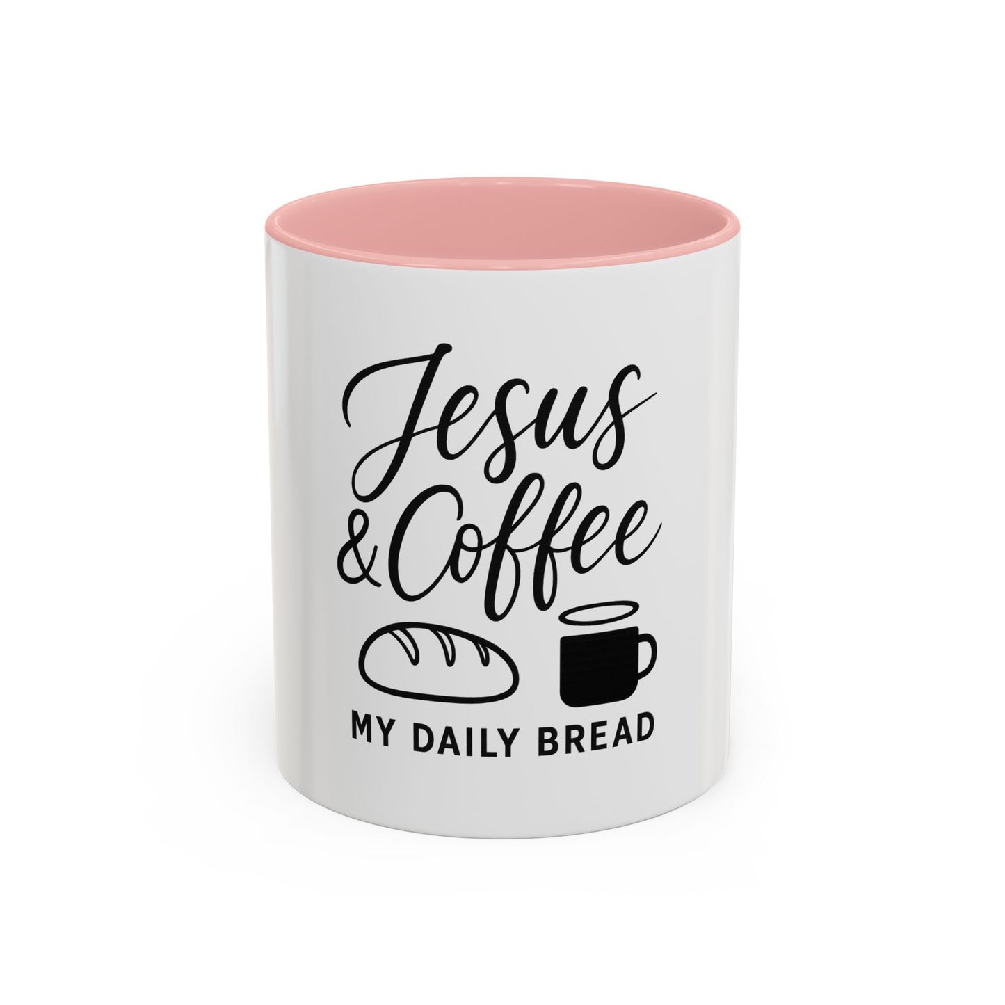 Jesus & Coffee Mug – My Daily Bread Devotional Cup