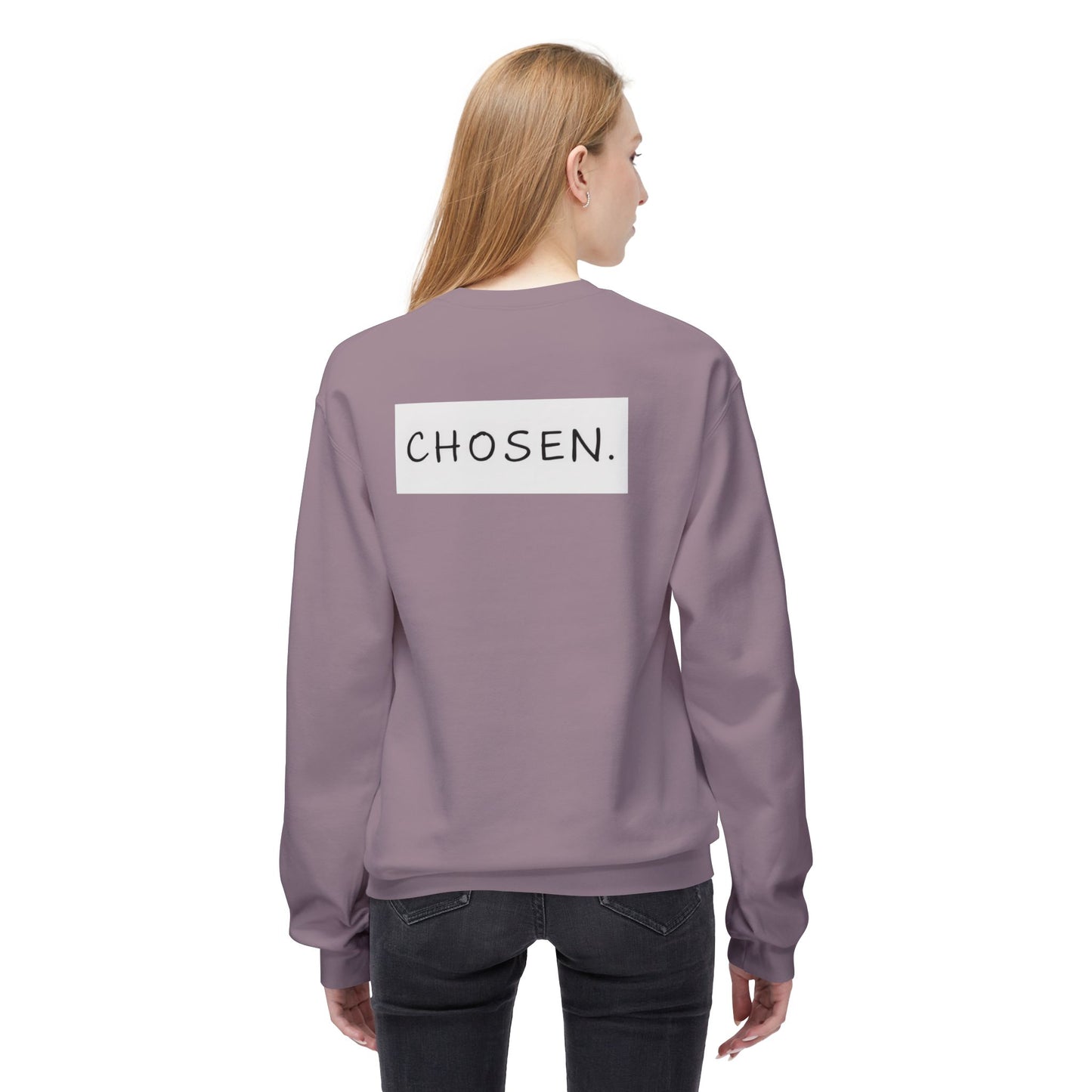 Unisex Chosen Fleece Crewneck Sweatshirt