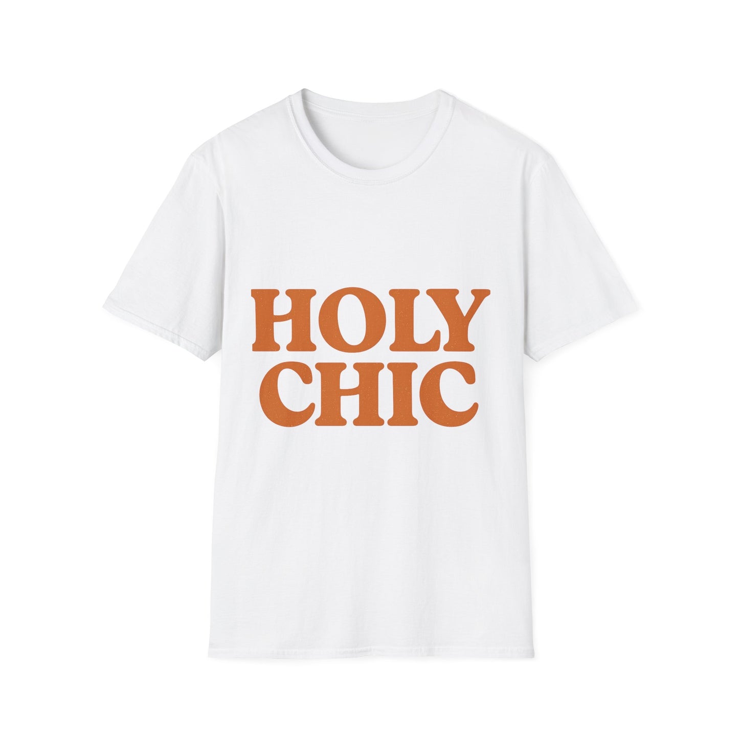 Holy Chic Christian T-Shirt – Softstyle Faith & Fashion Tee for Women.