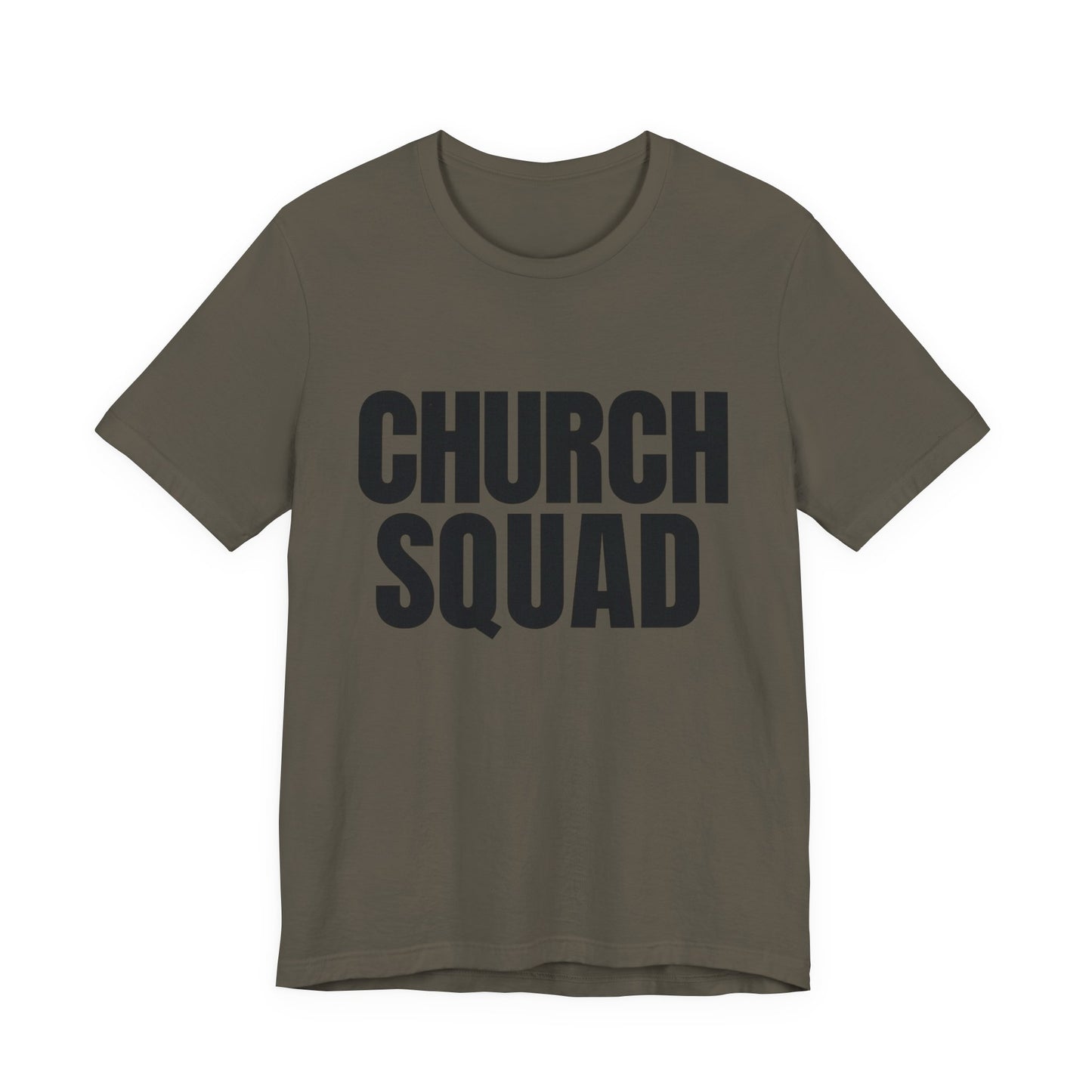 Church Squad Unisex Tee, Christian Apparel, Group Outing Shirt, Faith-Based Gift, Church Events Clothing