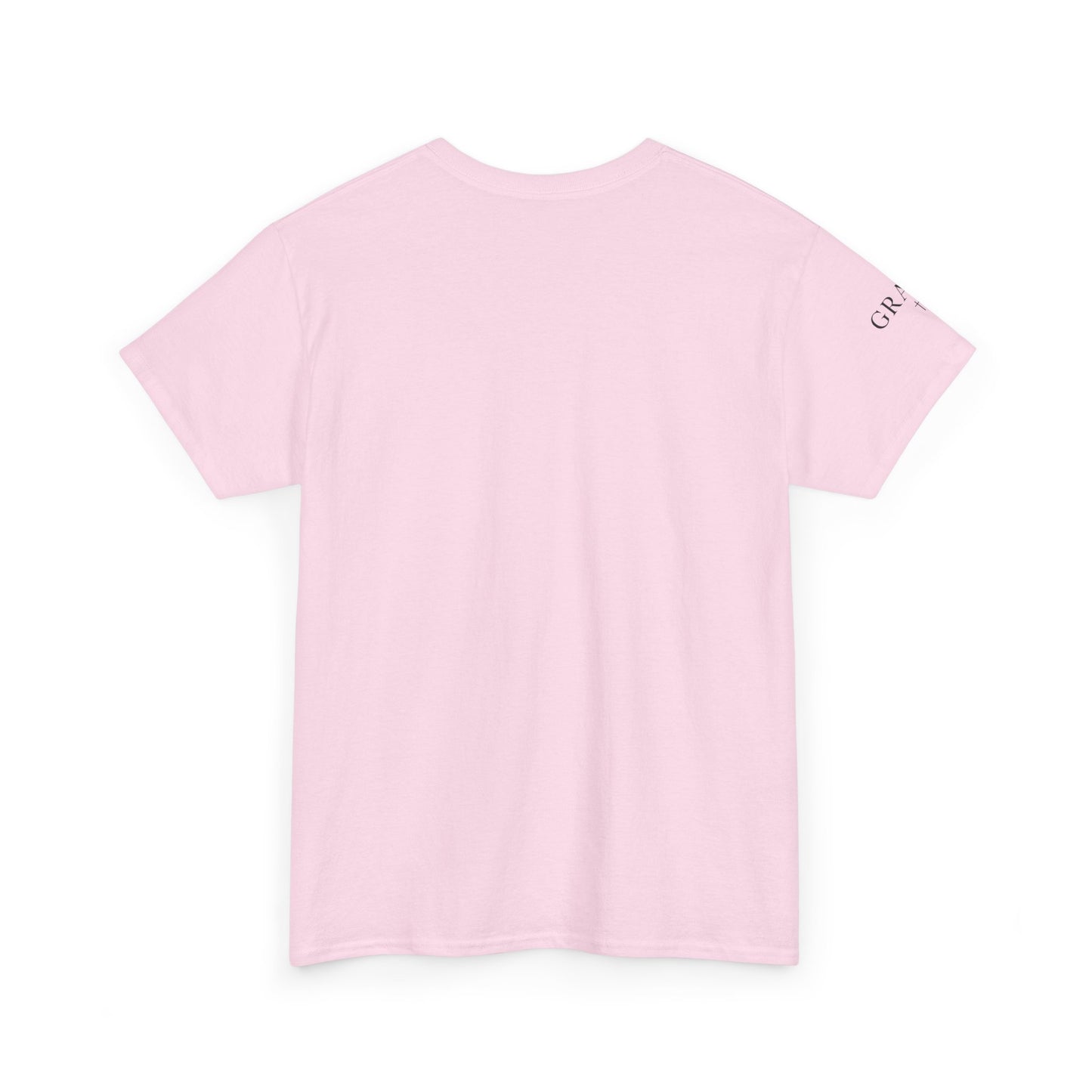 Grace Cross Sleeve Unisex Heavy Cotton T-Shirt | Faith Apparel