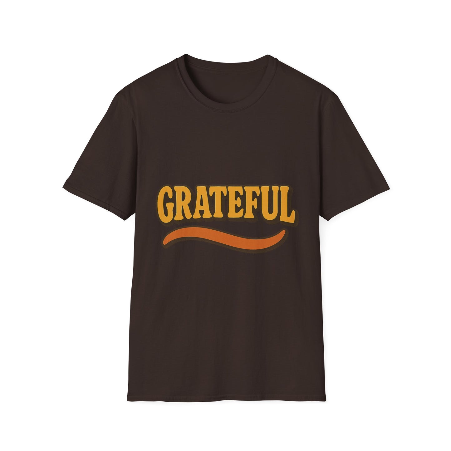 Grateful Softstyle Christian T-Shirt – Faith-Inspired Affirmation Tee for Women & Men