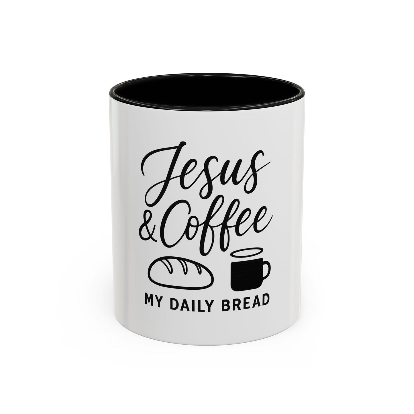 Jesus & Coffee Mug – My Daily Bread Devotional Cup