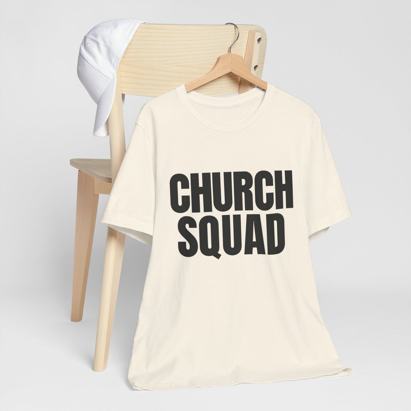Church Squad Unisex Tee, Christian Apparel, Group Outing Shirt, Faith-Based Gift, Church Events Clothing