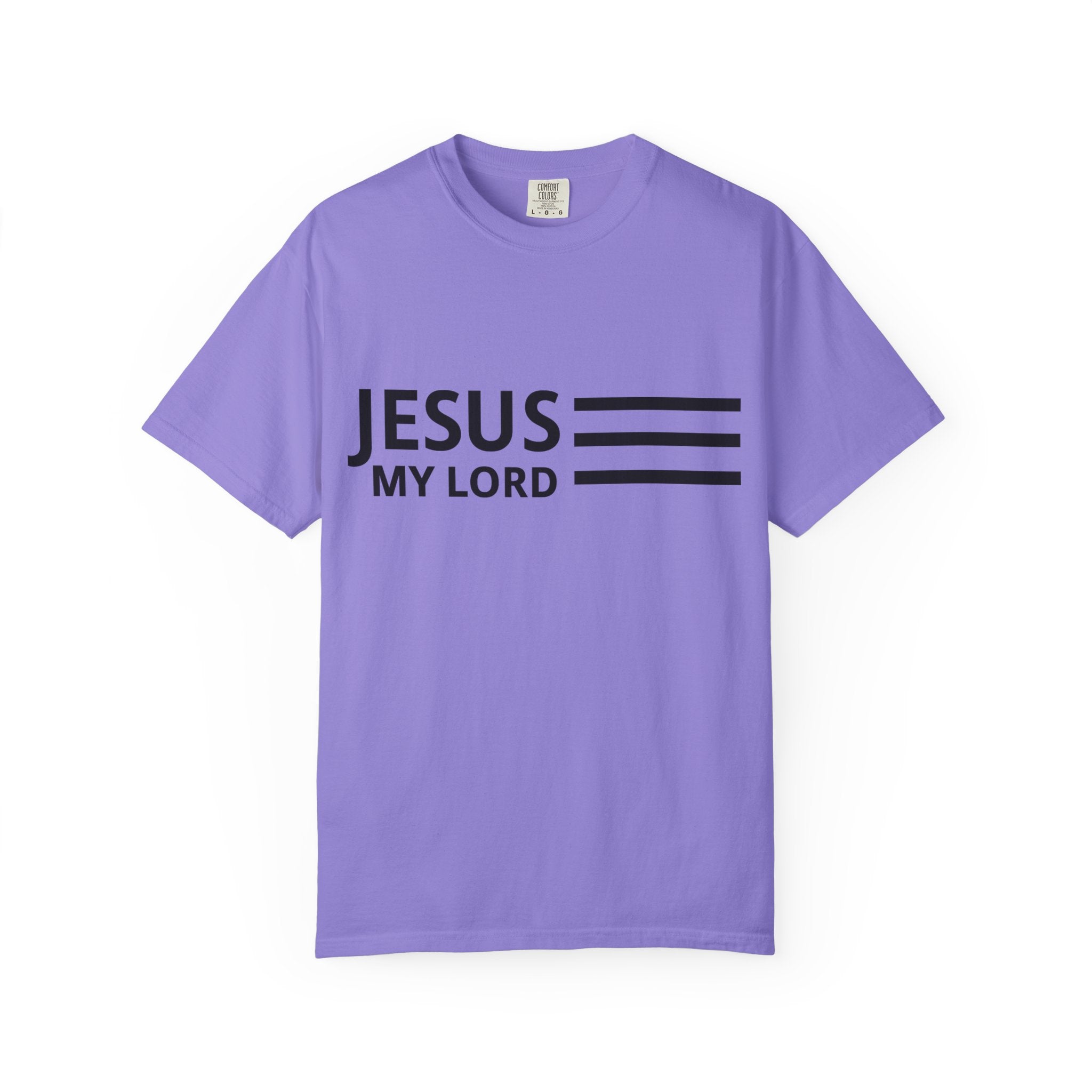 Jesus My Lord” Faith Tee – Premium Comfort Colors® Christian Shirt | Lexad Designs