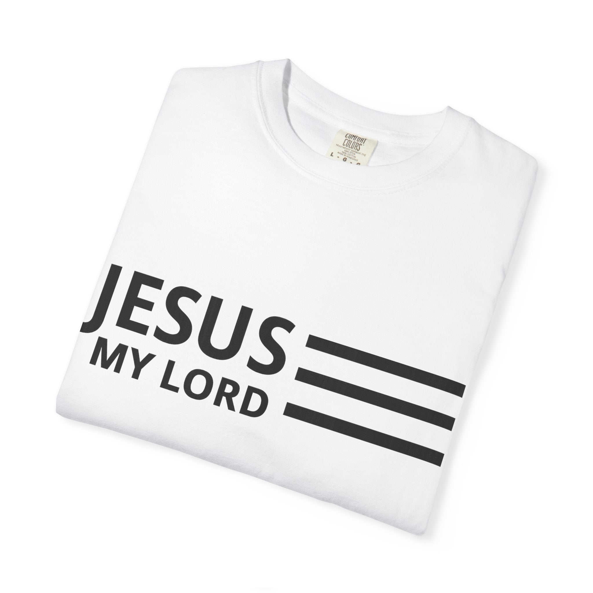 Jesus My Lord” Faith Tee – Premium Comfort Colors® Christian Shirt | Lexad Designs