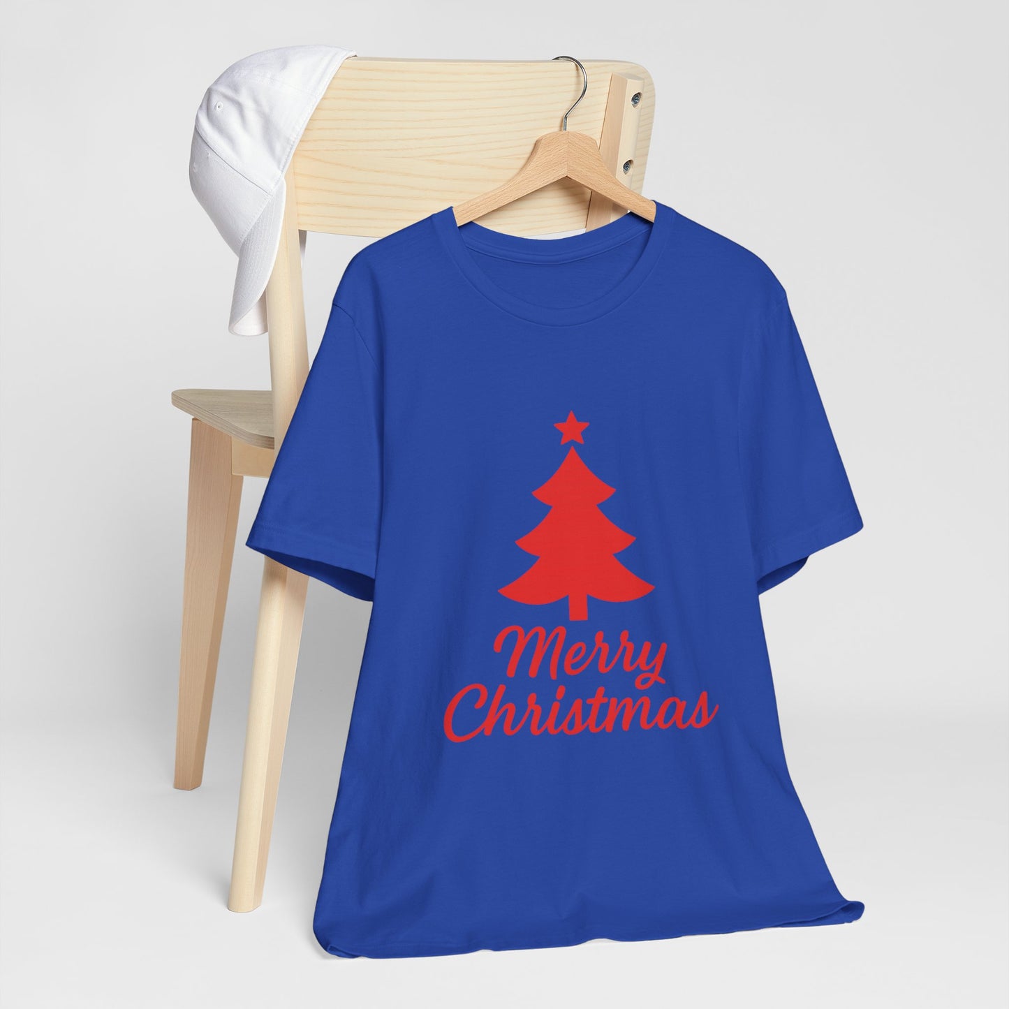 Merry Christmas Unisex Heavy Cotton Tee – Faith-Inspired Holiday Shirt