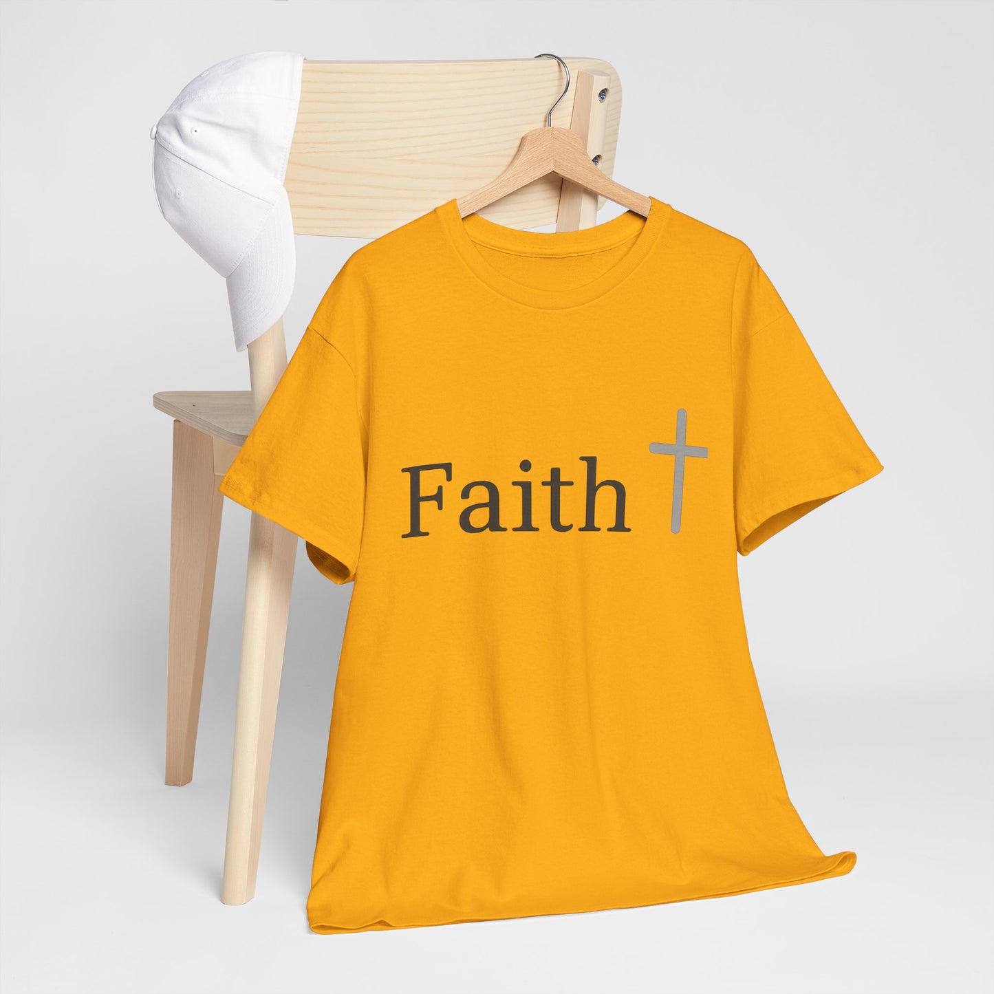Faith T-Shirt – Christian Unisex Tee with Bold Spiritual Message