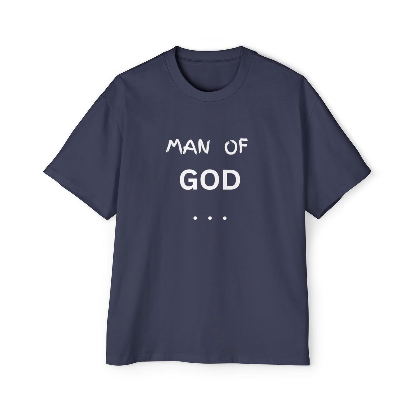 Christian Men’s T-Shirt – Bold “Man of God” Faith Tee