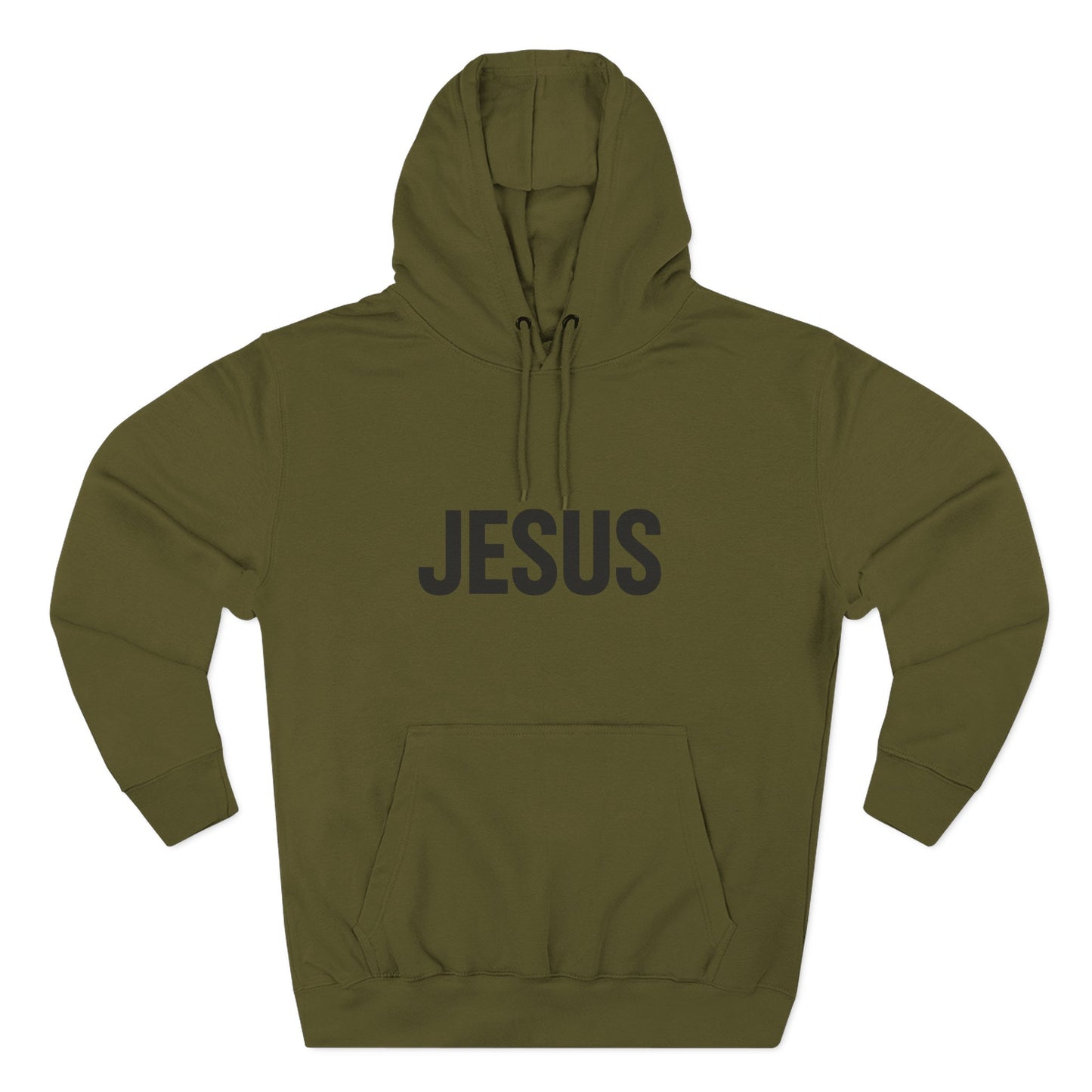 JESUS Unisex Hoodie – Bold Christian Statement Sweatshirt | Faithwear for Everyday Comfort
