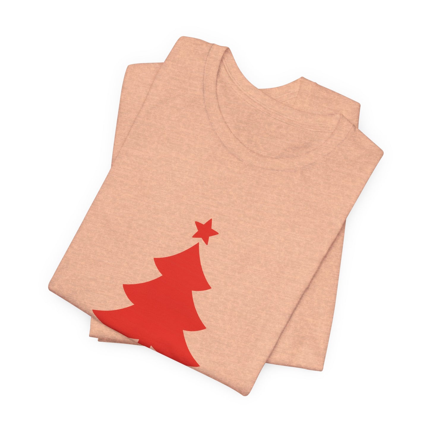 Merry Christmas Unisex Heavy Cotton Tee – Faith-Inspired Holiday Shirt