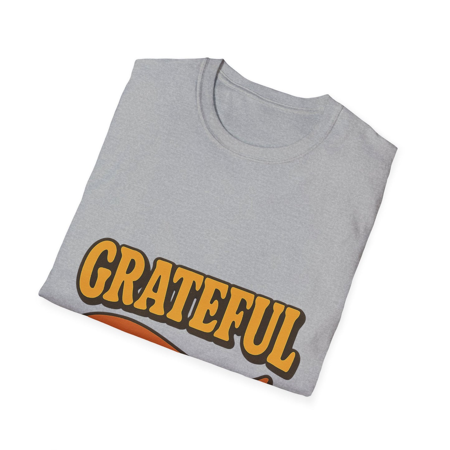 Grateful Softstyle Christian T-Shirt – Faith-Inspired Affirmation Tee for Women & Men