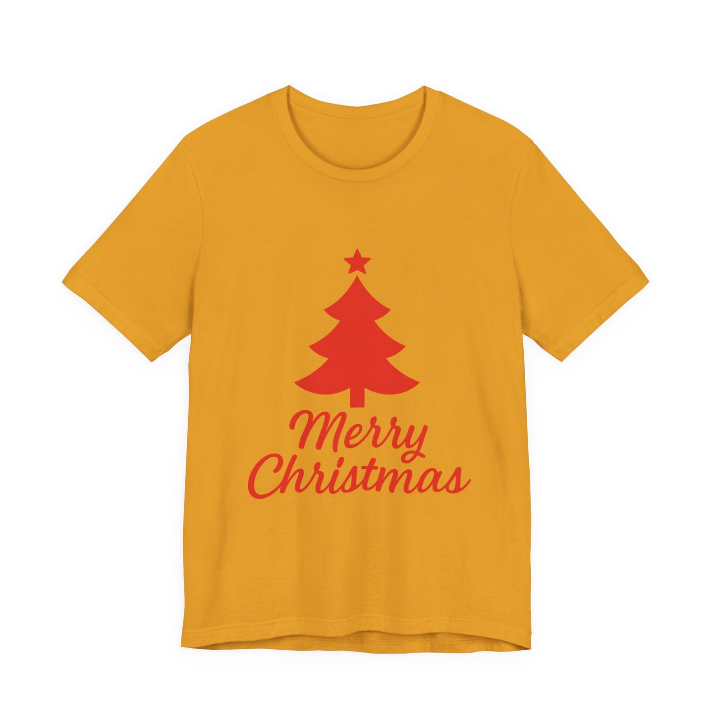 Merry Christmas Unisex Heavy Cotton Tee – Faith-Inspired Holiday Shirt