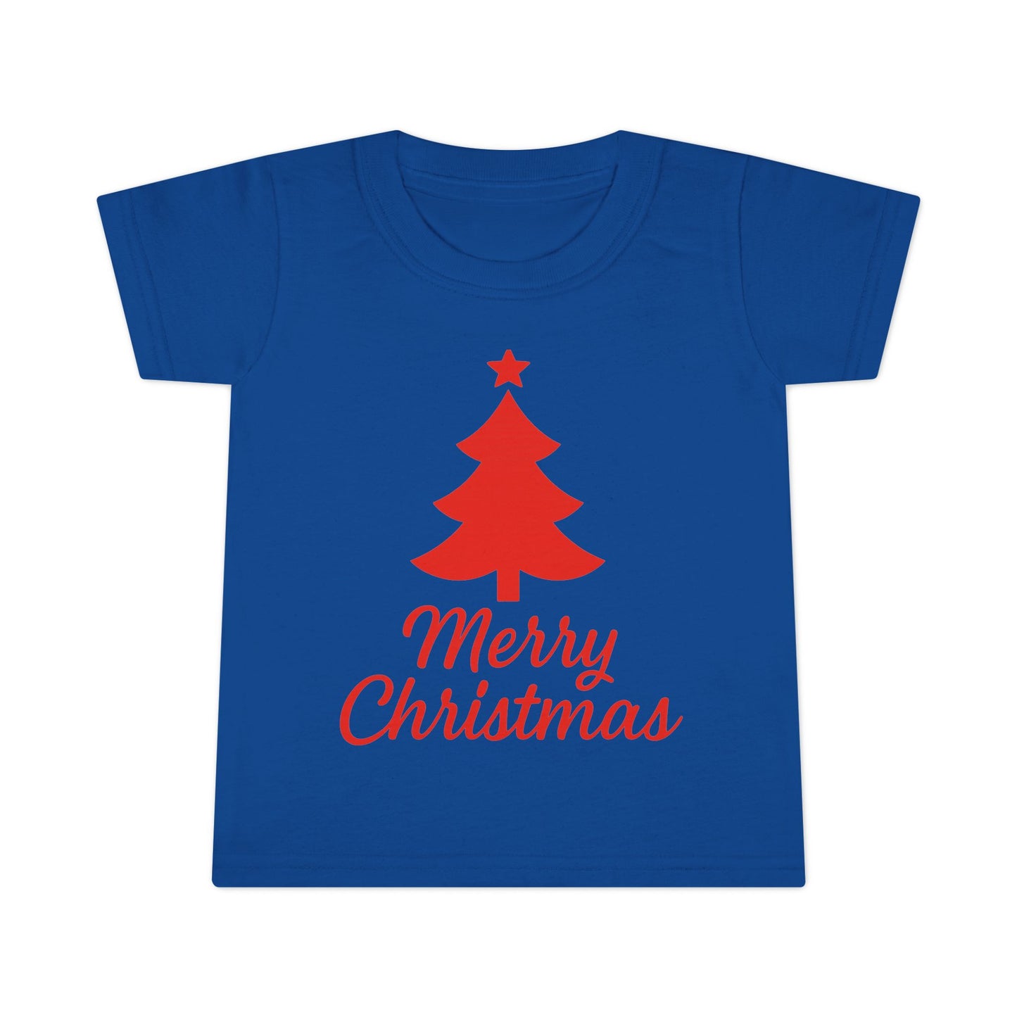 Merry Christmas Toddler T-Shirt – Christian Holiday Tee for Little Ones