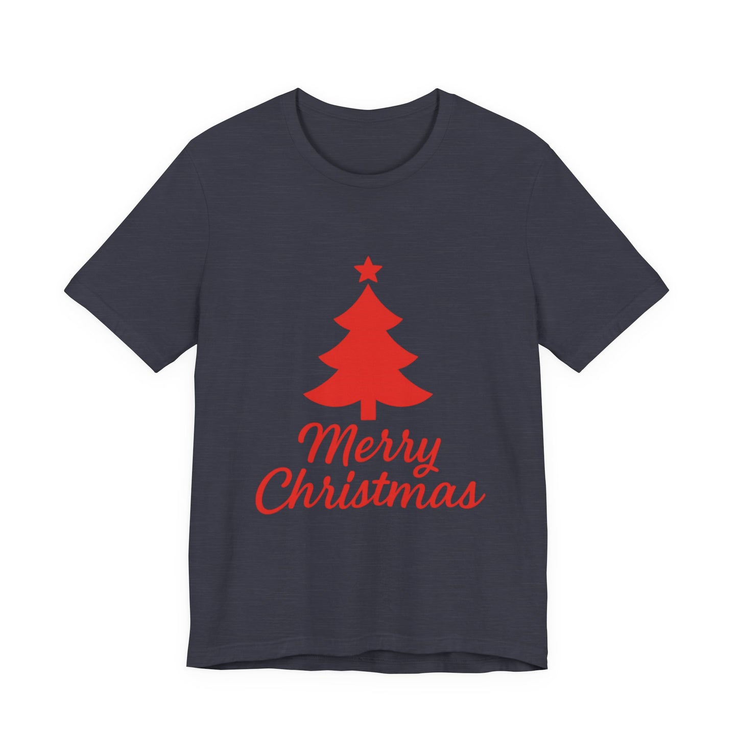Merry Christmas Unisex Heavy Cotton Tee – Faith-Inspired Holiday Shirt