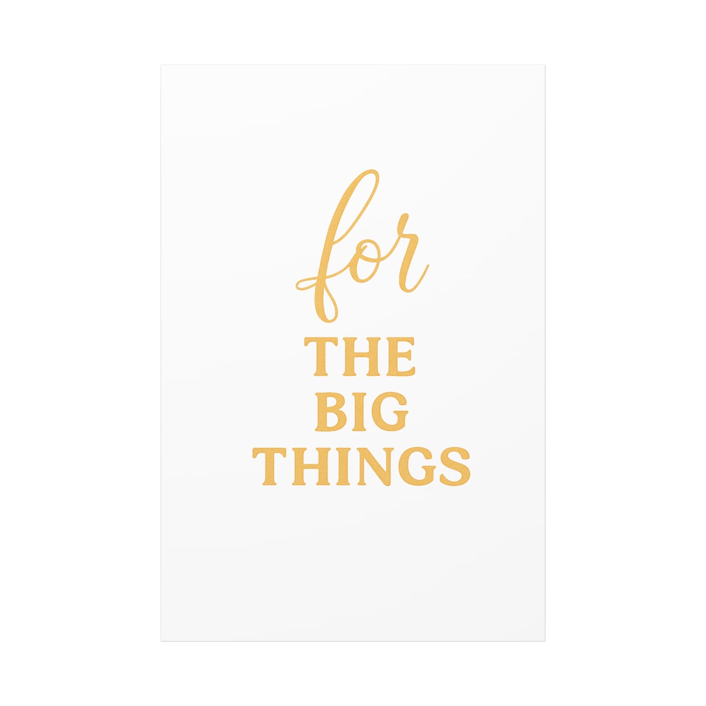 Grateful Wall Art | Inspirational Christian Home Decor - Matte Canvas, Stretched, 1.25"