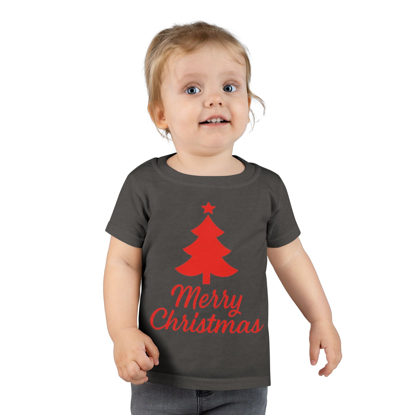 Merry Christmas Toddler T-Shirt – Christian Holiday Tee for Little Ones