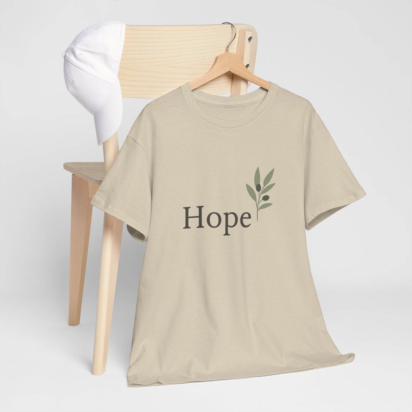 Hope T-Shirt – Christian Faith Unisex  Heavy CottonTee with Inspirational Message
