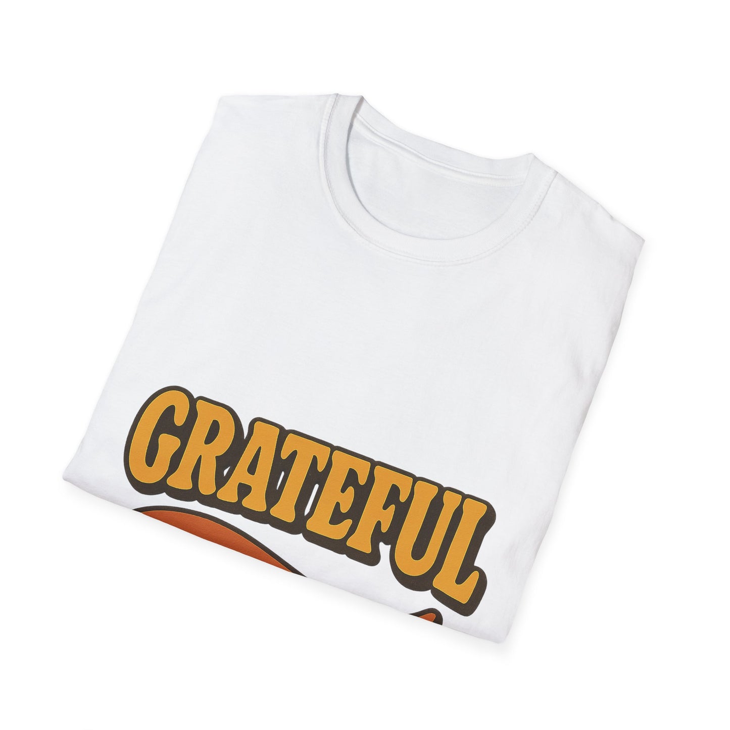 Grateful Softstyle Christian T-Shirt – Faith-Inspired Affirmation Tee for Women & Men