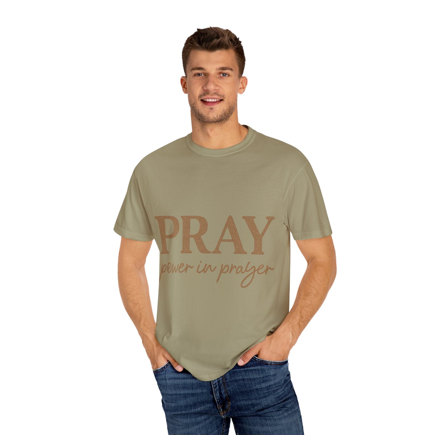 Pray Unisex T-Shirt – Minimal Christian Faith Tee