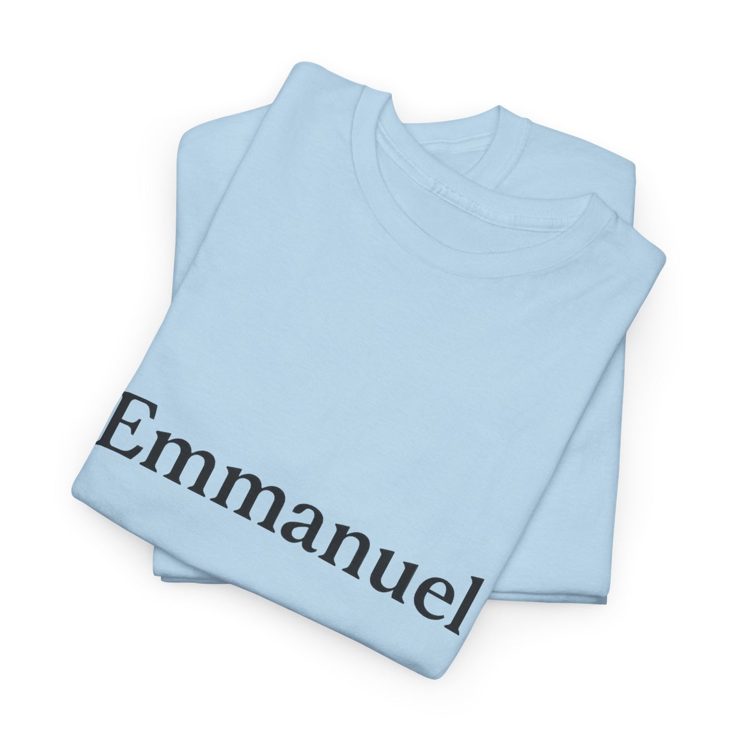 Emmanuel T-Shirt – God With Us Christian Faith Unisex Tee