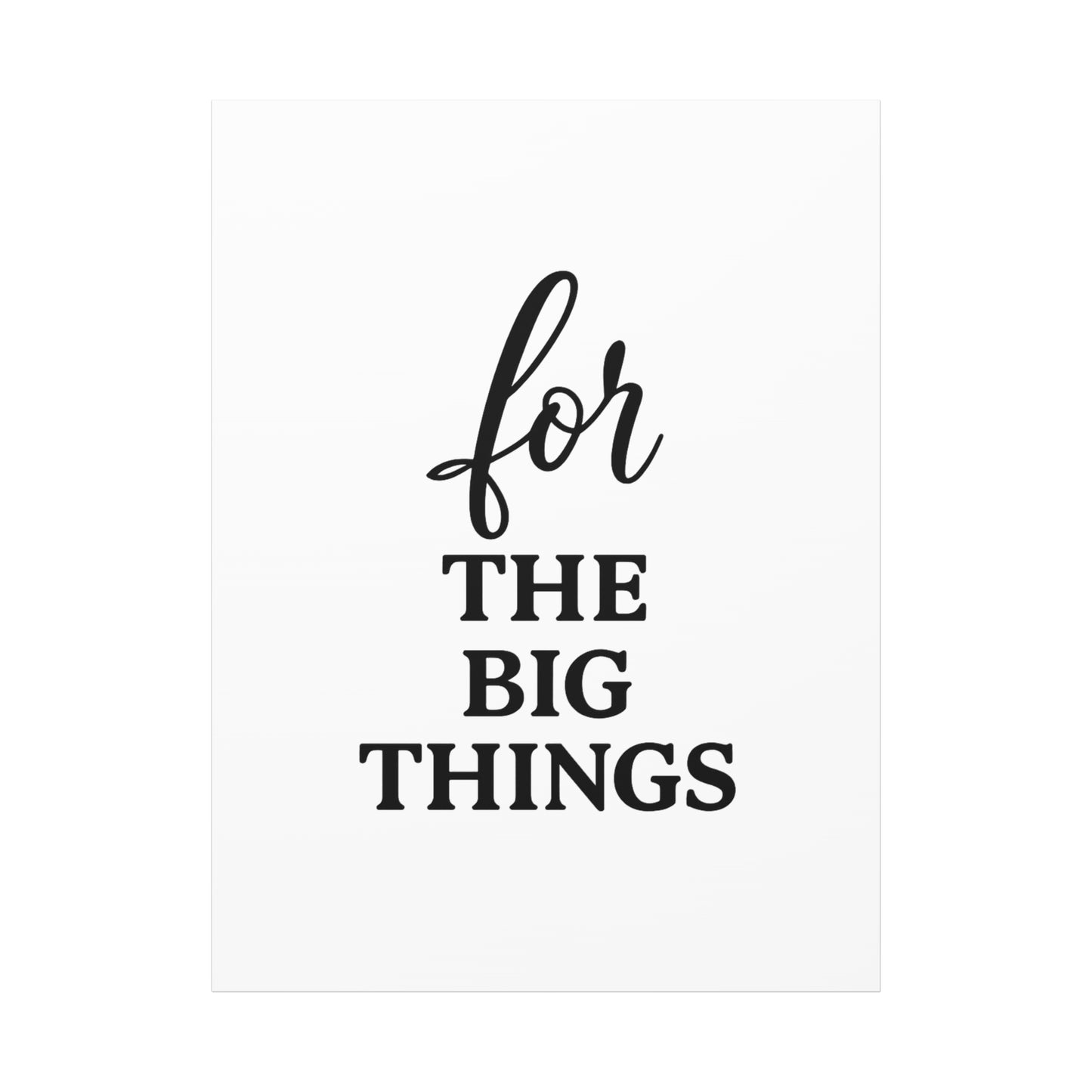 Grateful Wall Art | Inspirational Christian Home Decor - Matte Canvas, Stretched, 1.25"