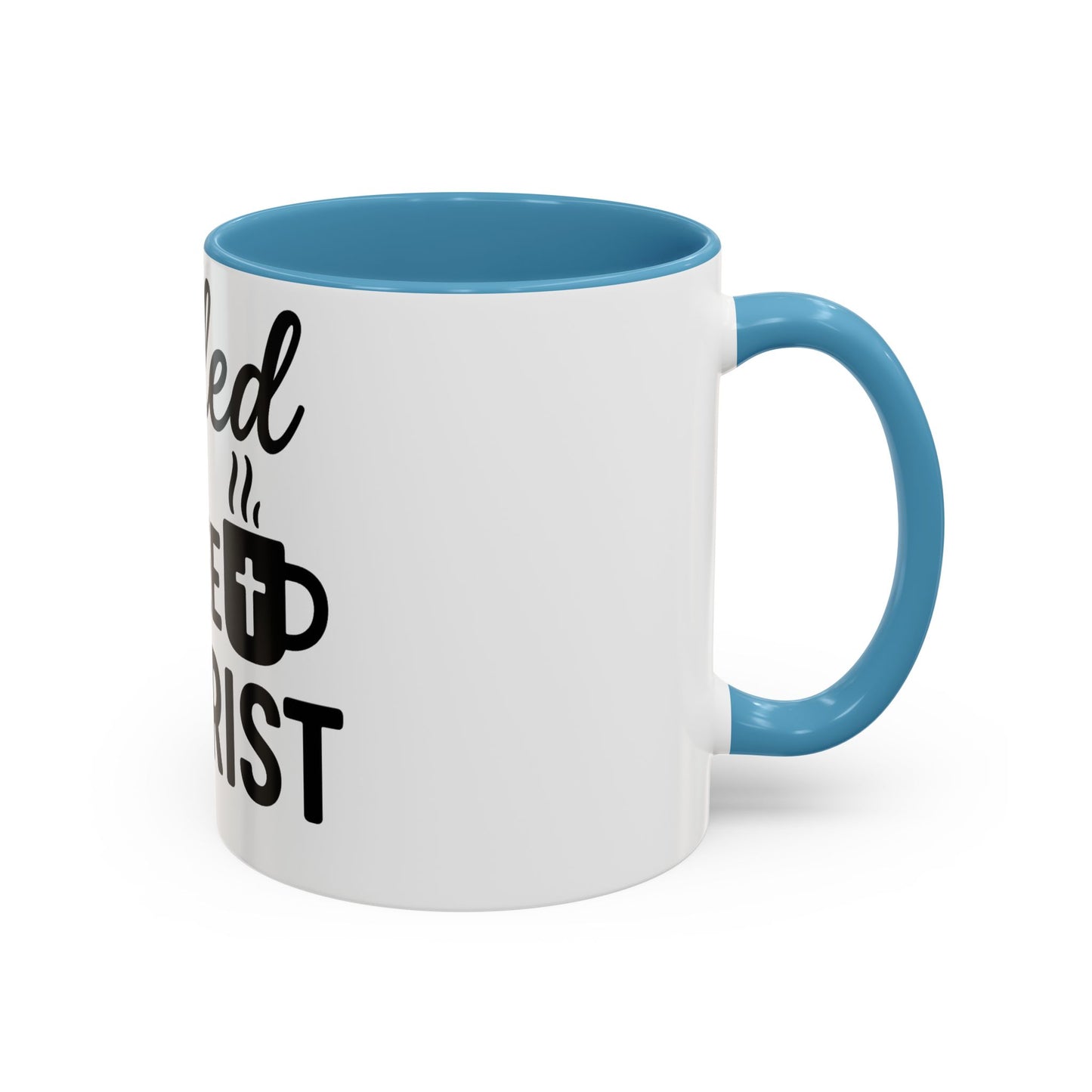 Fueled by Coffee & Christ Christian Mug – Inspirational Morning Cup