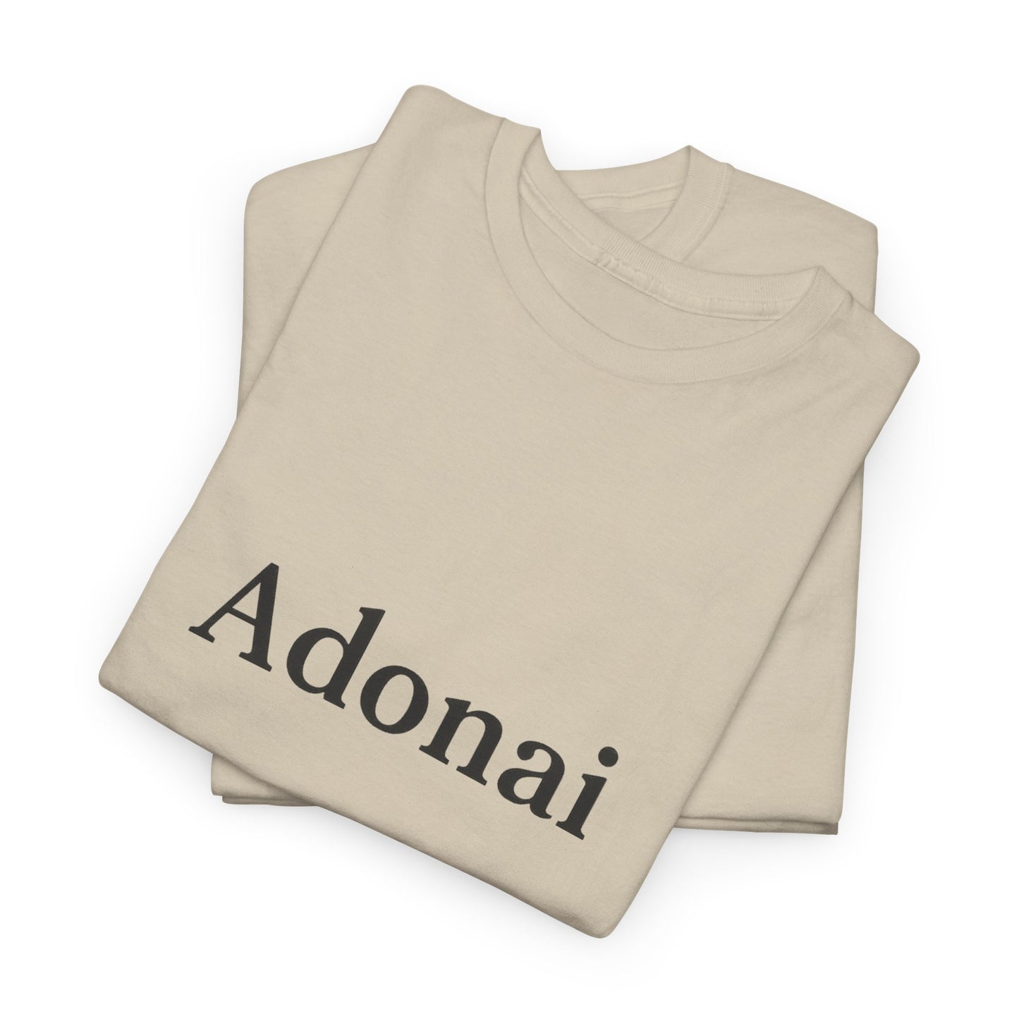Adonai T-Shirt – Lord and Master Hebrew Name of God Unisex Tee