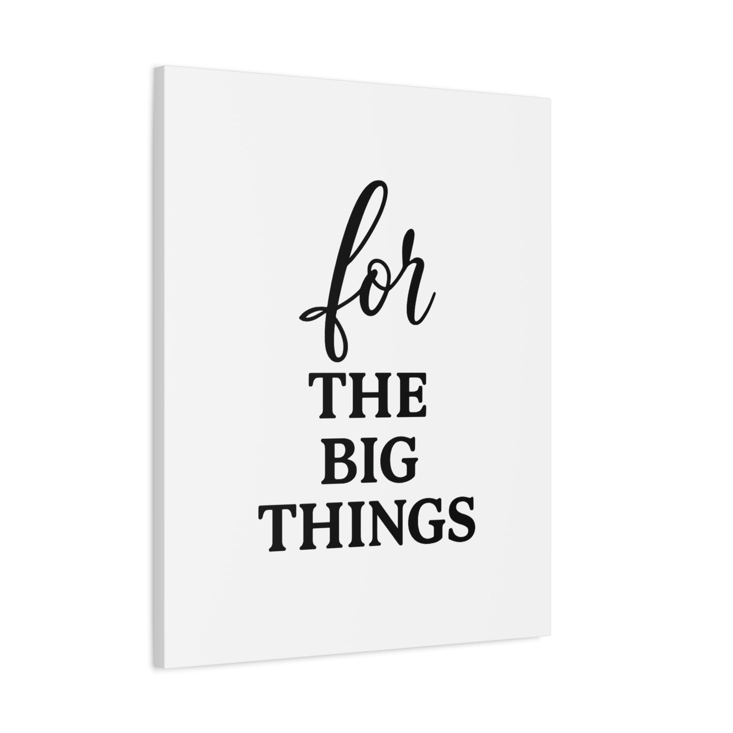 Grateful Wall Art | Inspirational Christian Home Decor - Matte Canvas, Stretched, 1.25"