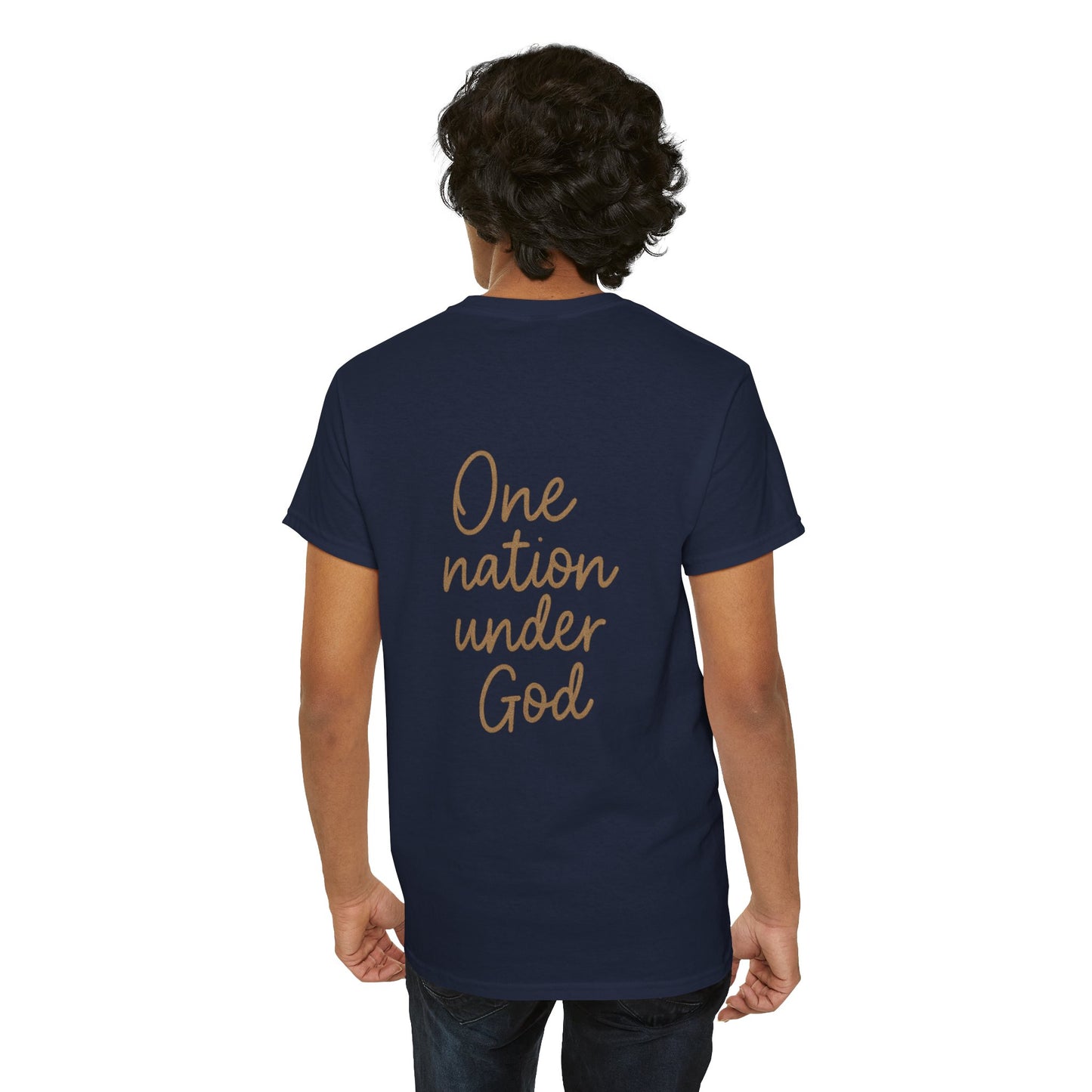 One Nation Under God T-Shirt – Patriotic Christian Unisex Tee