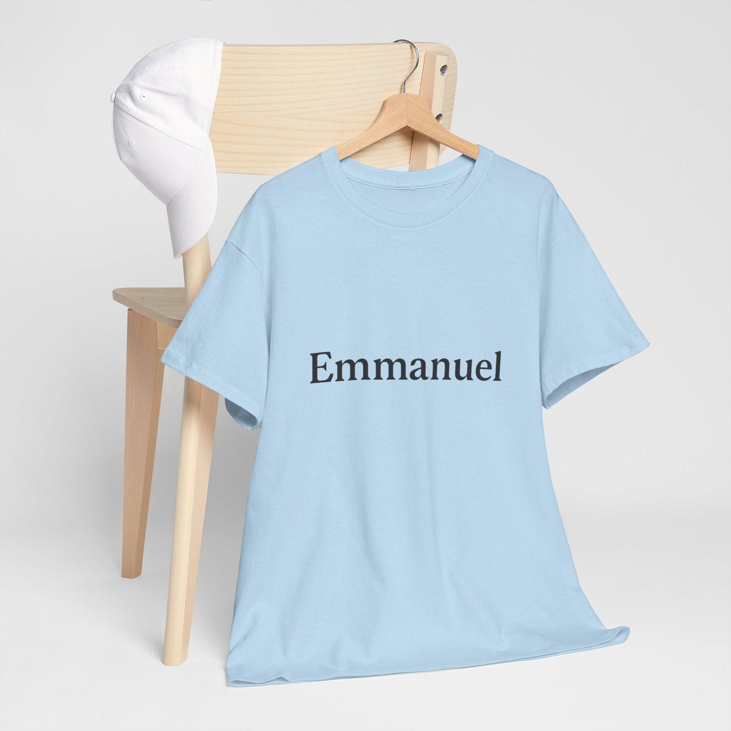 Emmanuel T-Shirt – God With Us Christian Faith Unisex Tee