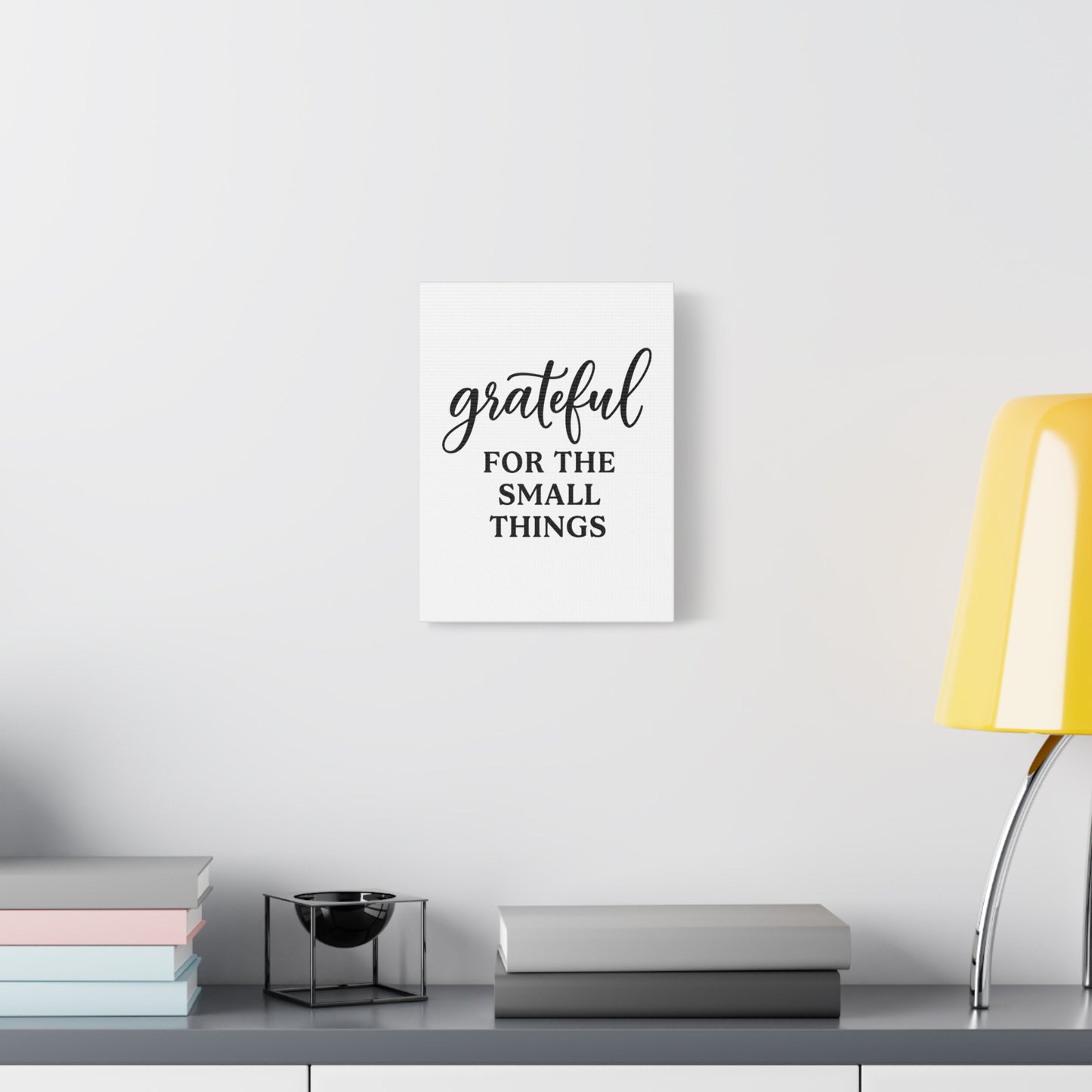 Grateful Wall Art | Inspirational Christian Home Decor-Matte Canvas, Stretched, 1.25"