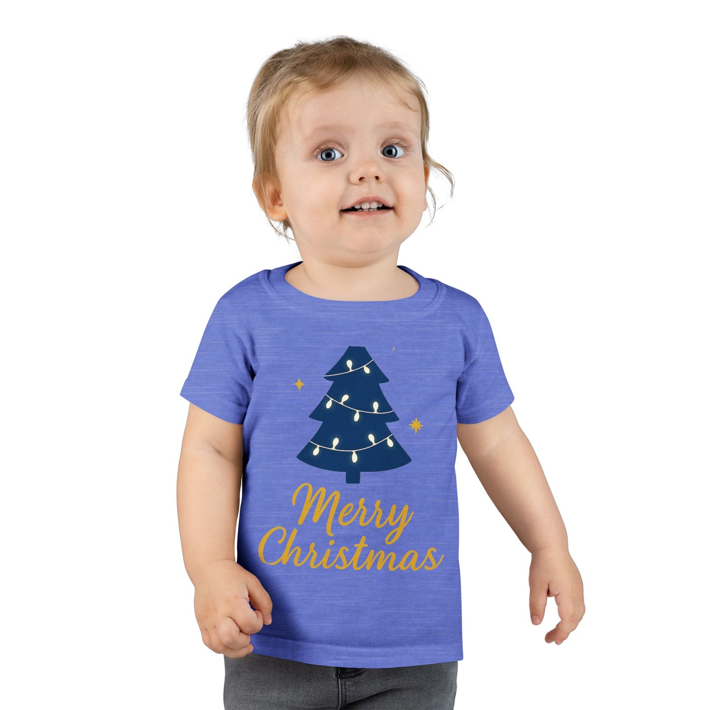 Merry Christmas Toddler T-Shirt – Christian Holiday Tee for Little Ones