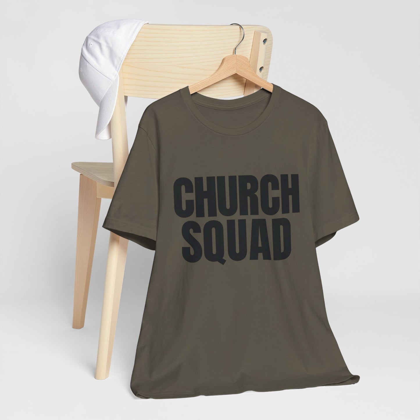 Church Squad Unisex Tee, Christian Apparel, Group Outing Shirt, Faith-Based Gift, Church Events Clothing