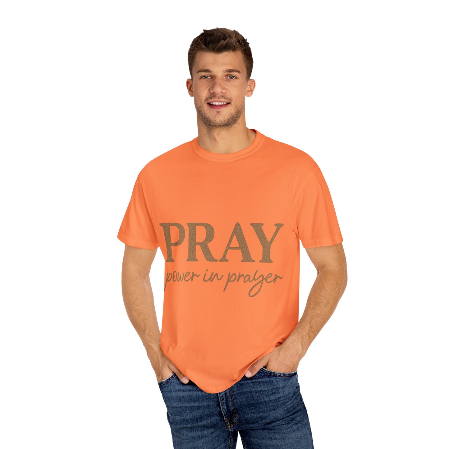 Pray Unisex T-Shirt – Minimal Christian Faith Tee