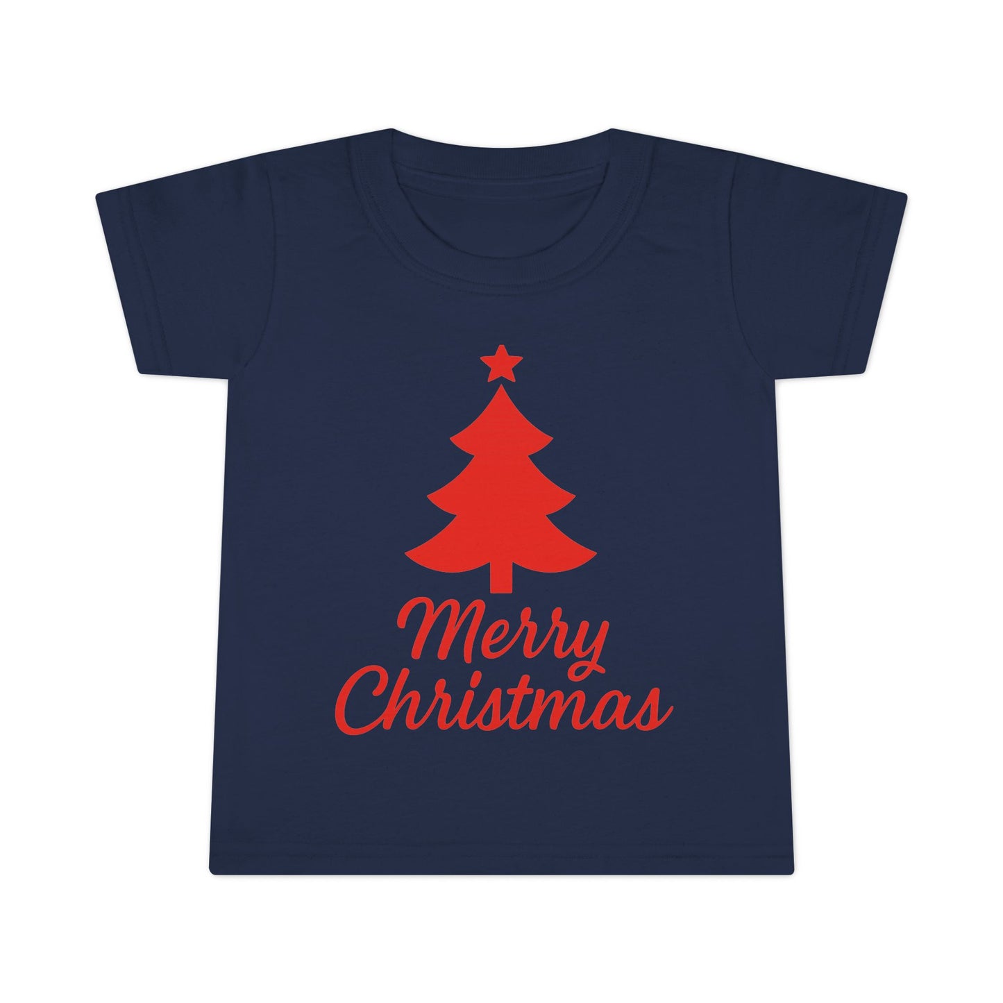 Merry Christmas Toddler T-Shirt – Christian Holiday Tee for Little Ones