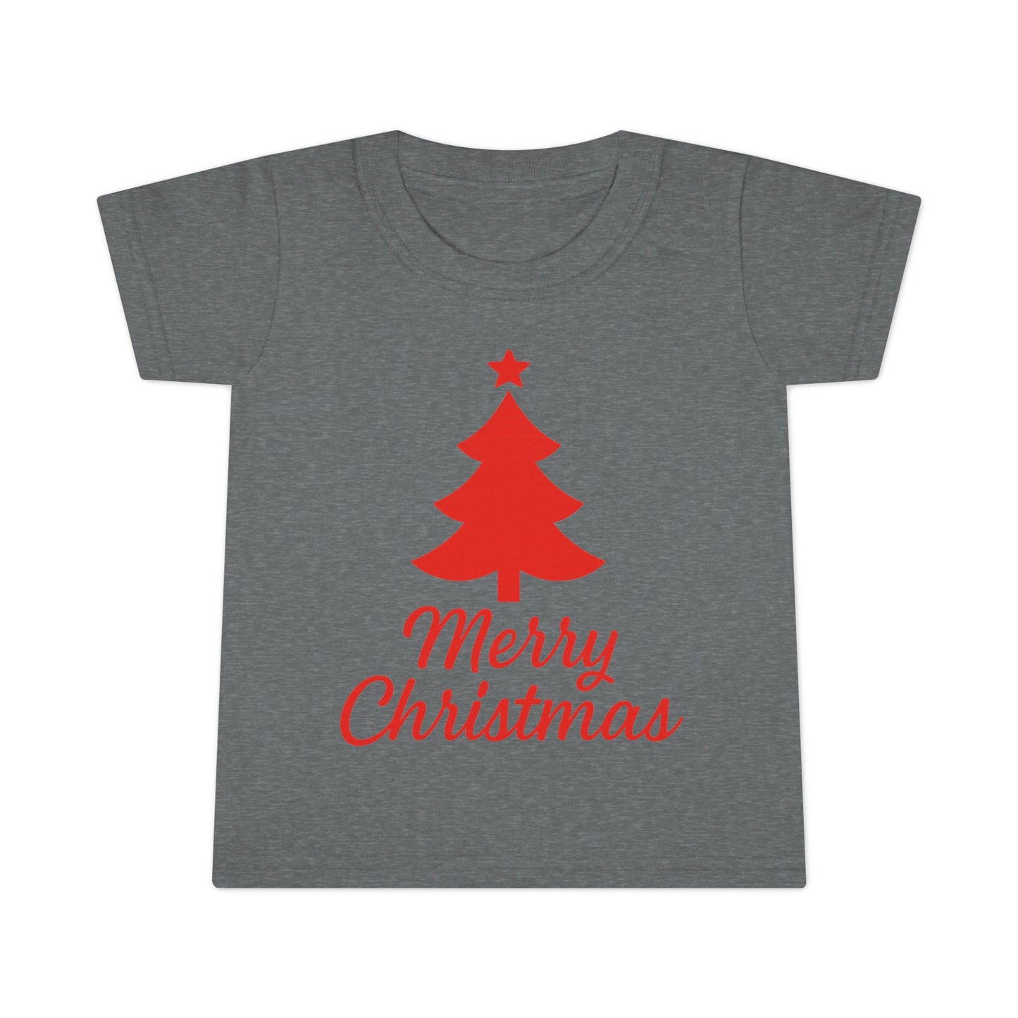 Merry Christmas Toddler T-Shirt – Christian Holiday Tee for Little Ones