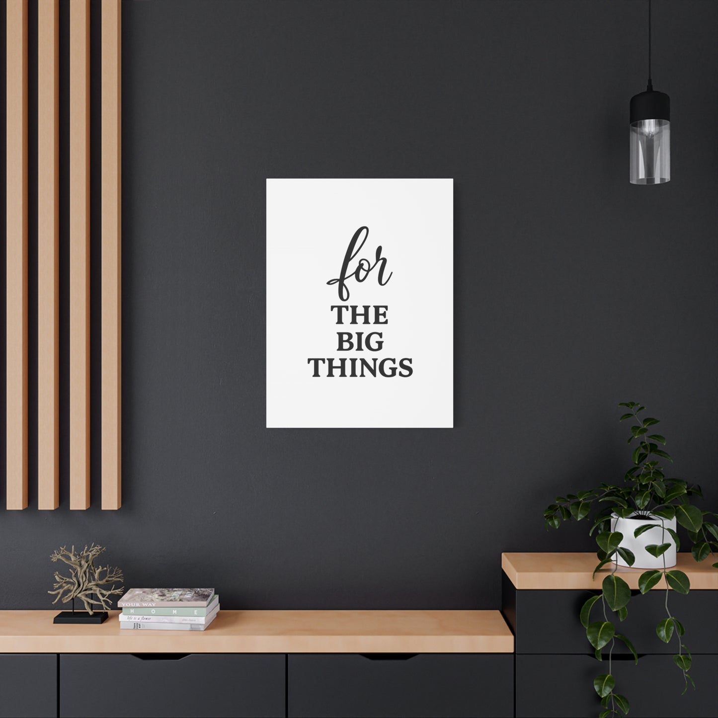 Grateful Wall Art | Inspirational Christian Home Decor - Matte Canvas, Stretched, 1.25"